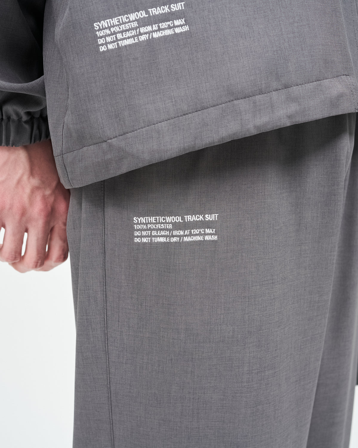 SYNTHETIC WOOL TRACK SUIT