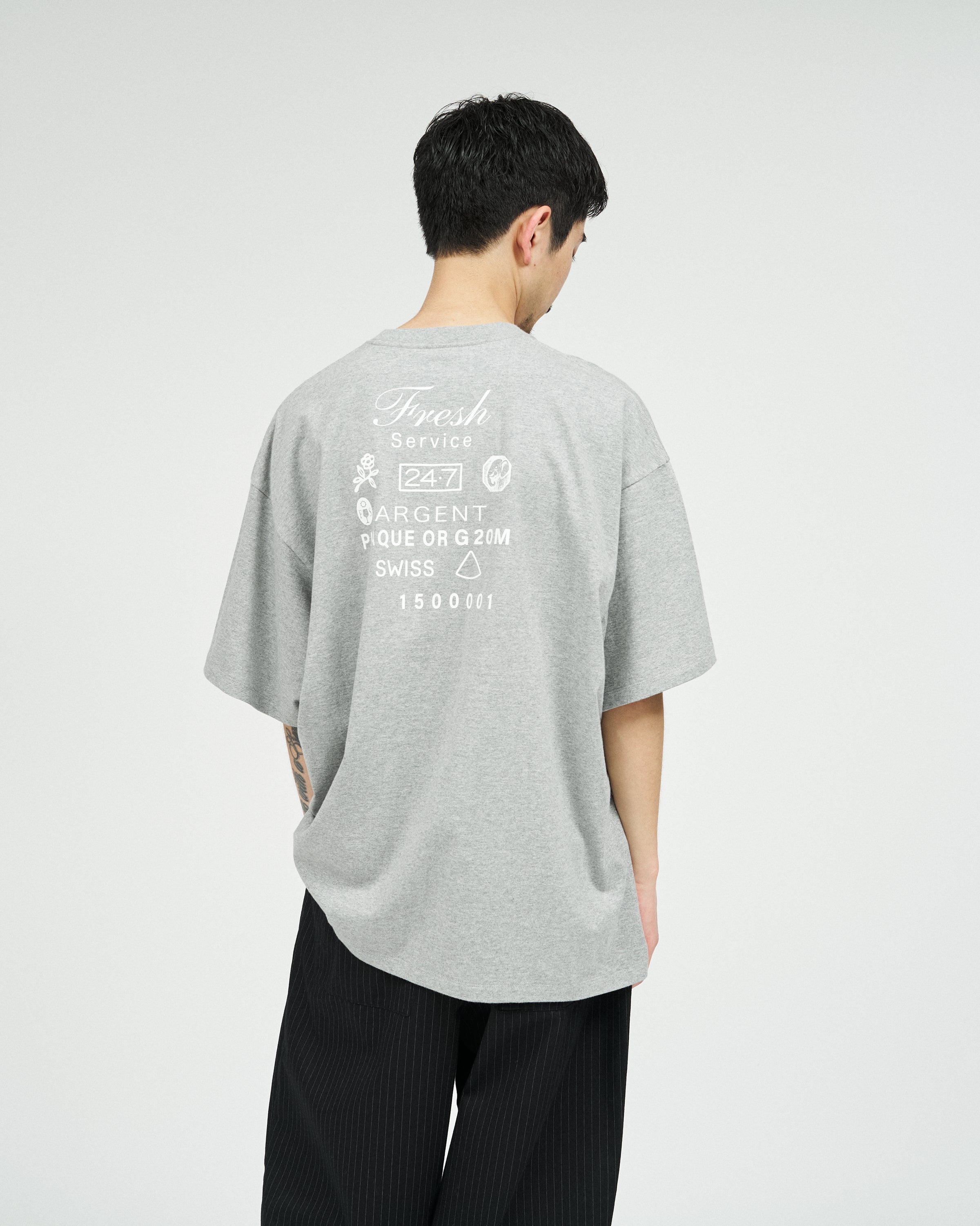 CORPORATE PRINTED S/S TEE “TIMEPIECE”