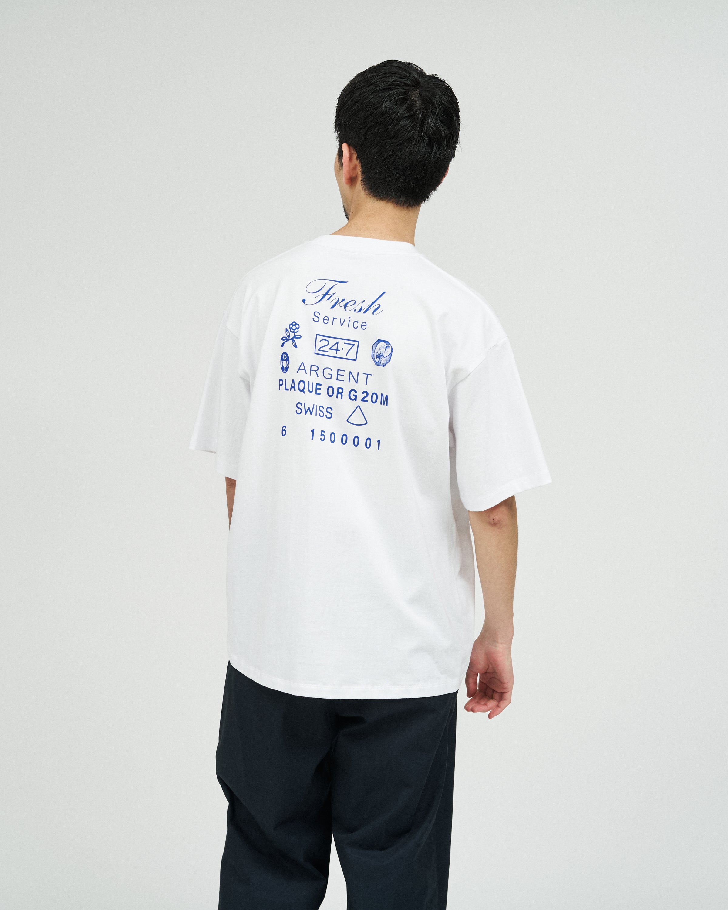 CORPORATE PRINTED S/S TEE “TIMEPIECE”
