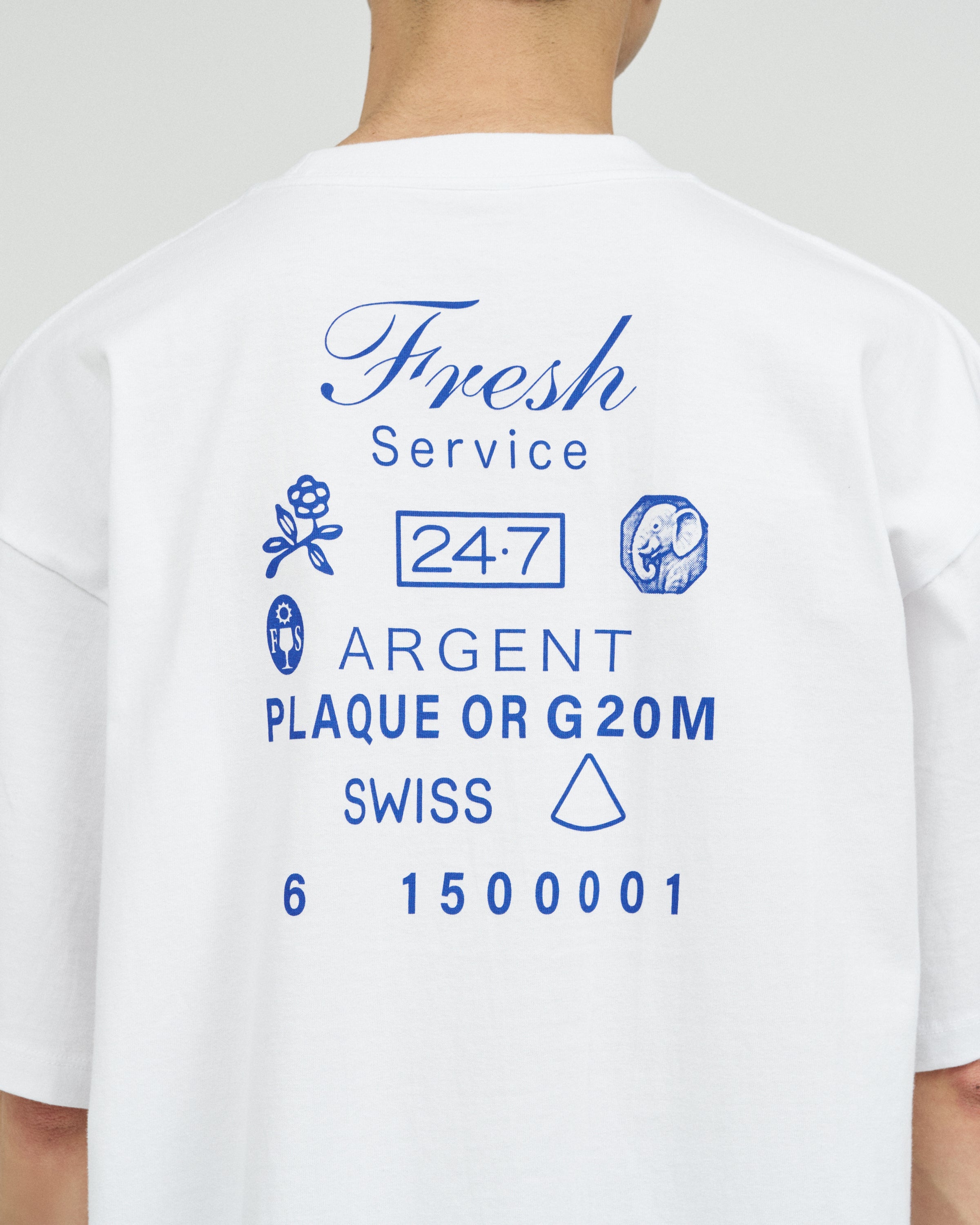 CORPORATE PRINTED S/S TEE “TIMEPIECE”