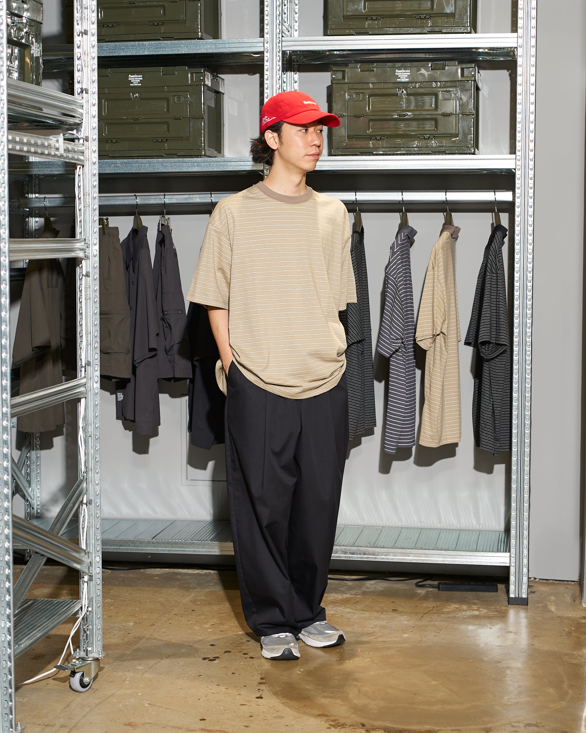 【LIMITED】【5/23(土)発売】COMPACT DRY BORDER TEE
