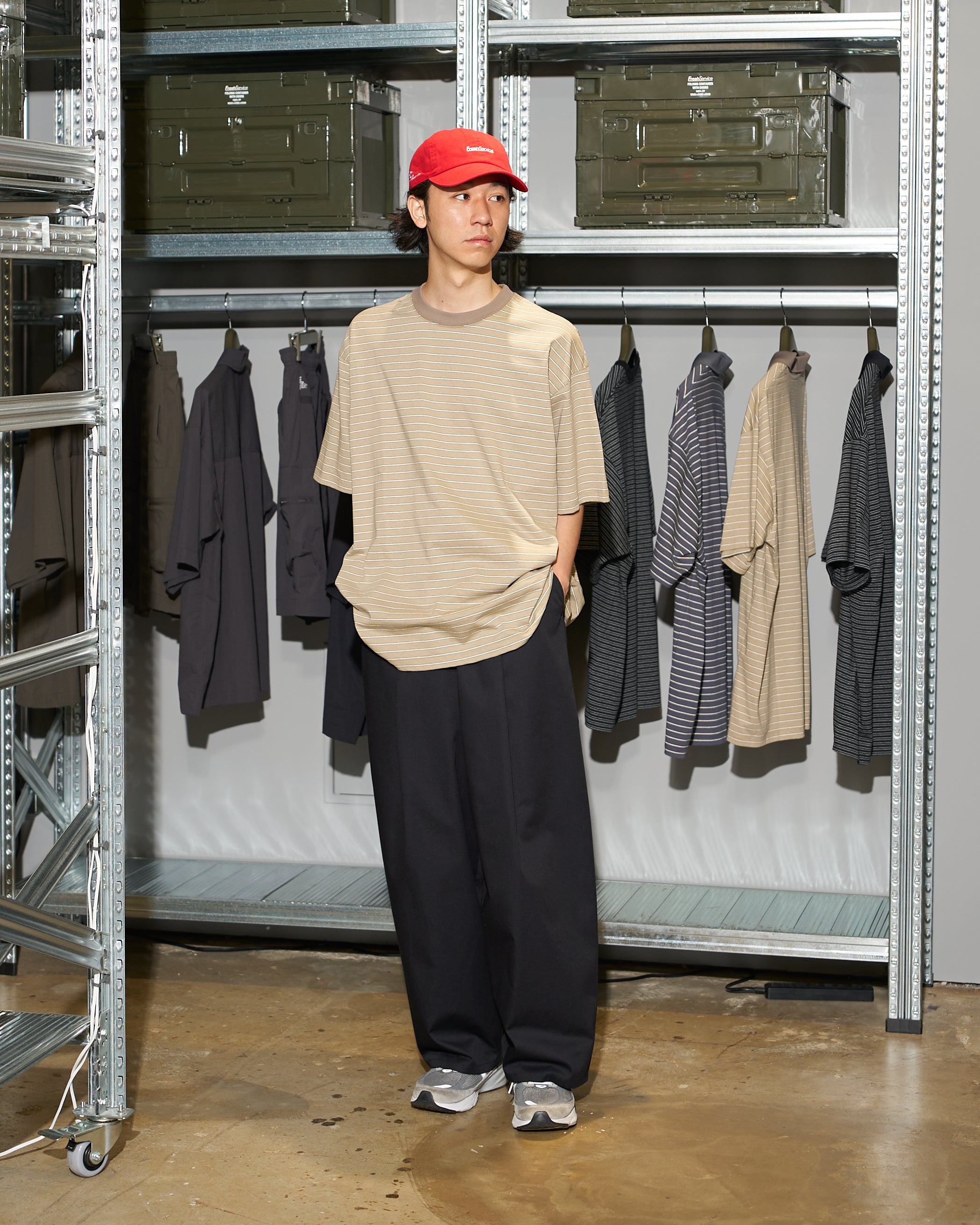 【LIMITED】【5/23(土)発売】COMPACT DRY BORDER TEE