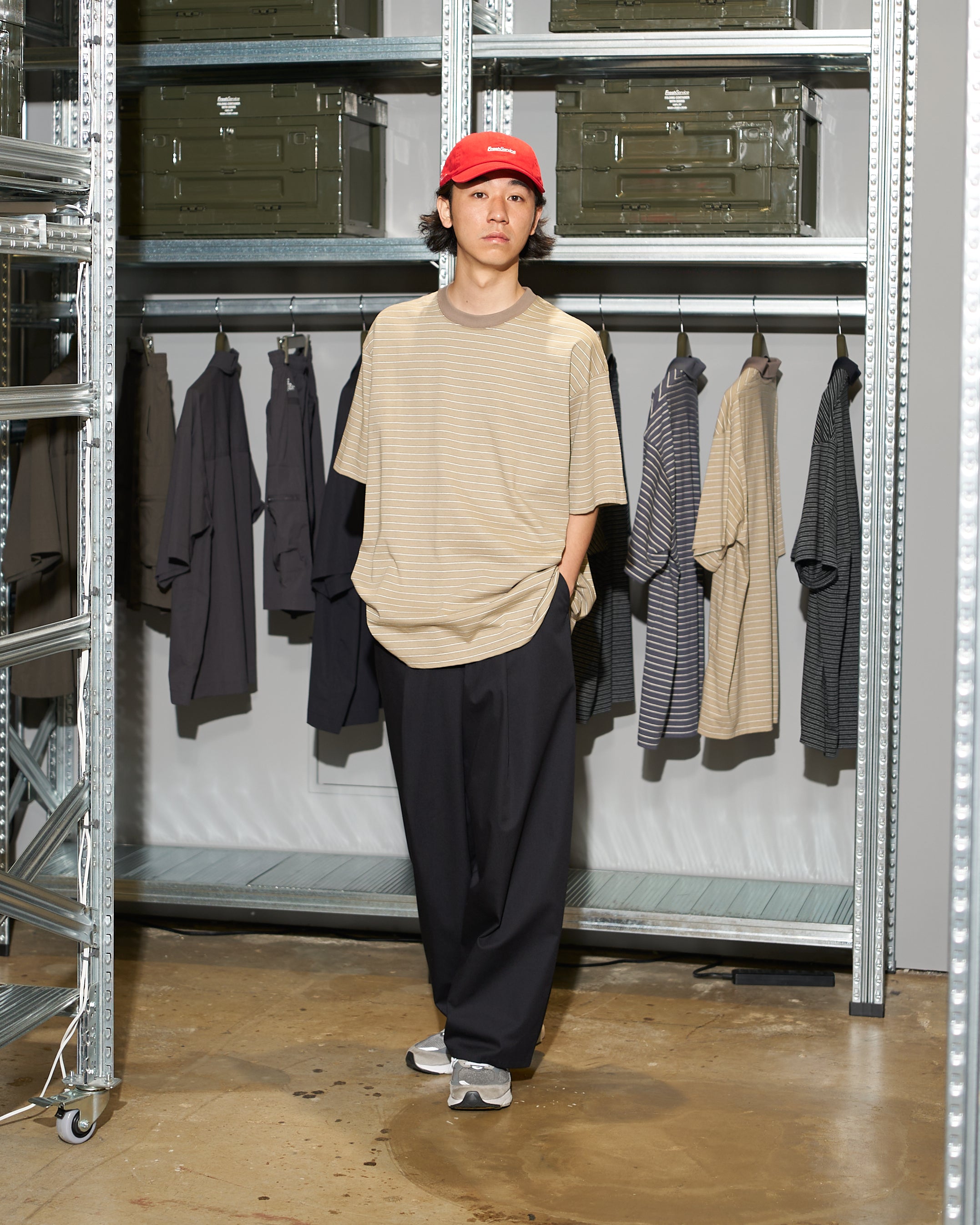 【LIMITED】【5/23(土)発売】COMPACT DRY BORDER TEE