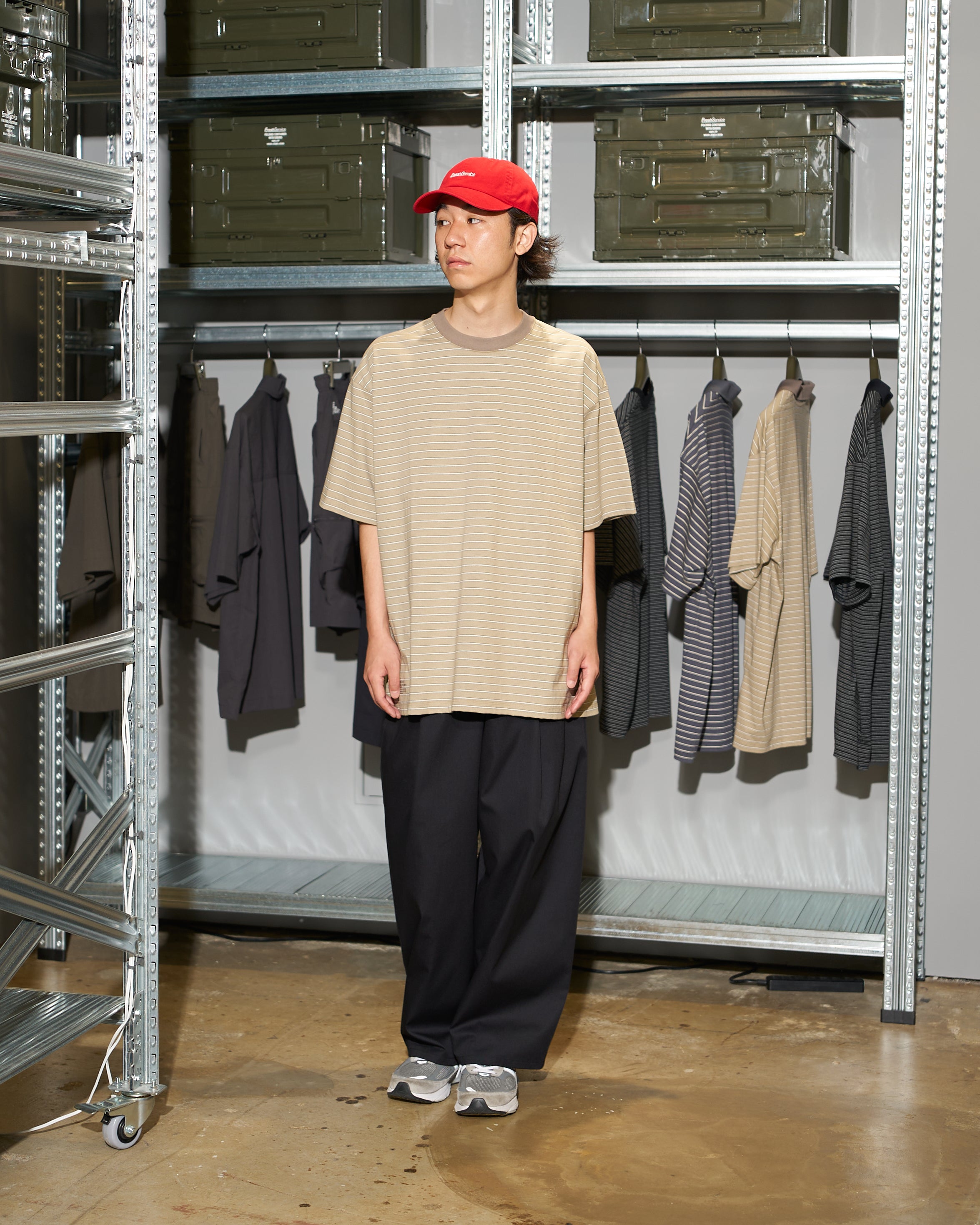 【LIMITED】【5/23(土)発売】COMPACT DRY BORDER TEE