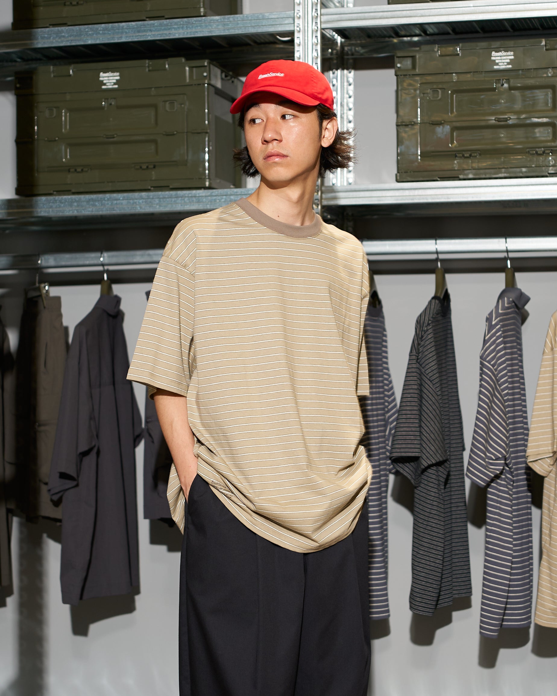 【LIMITED】【5/23(土)発売】COMPACT DRY BORDER TEE