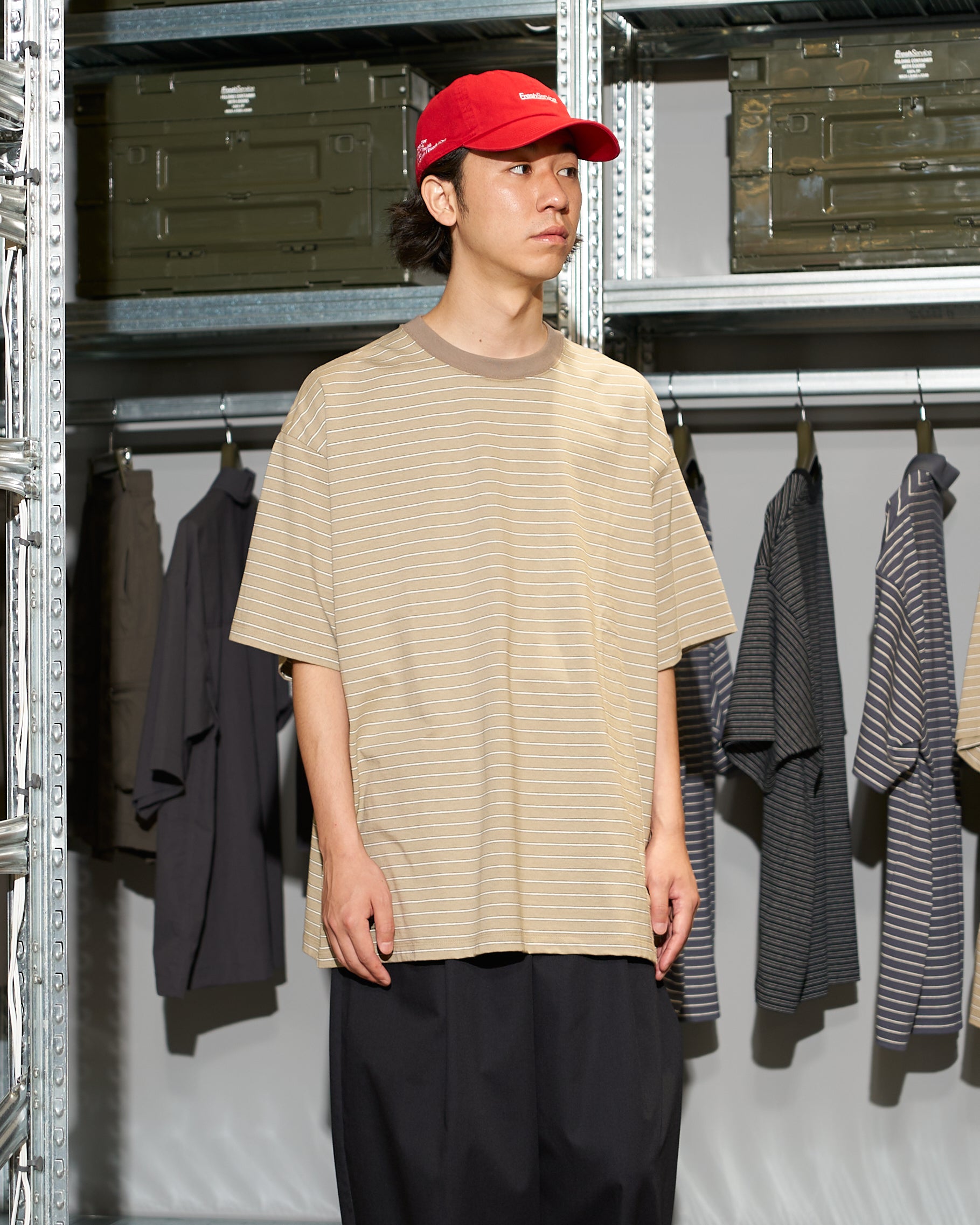 【LIMITED】【5/23(土)発売】COMPACT DRY BORDER TEE