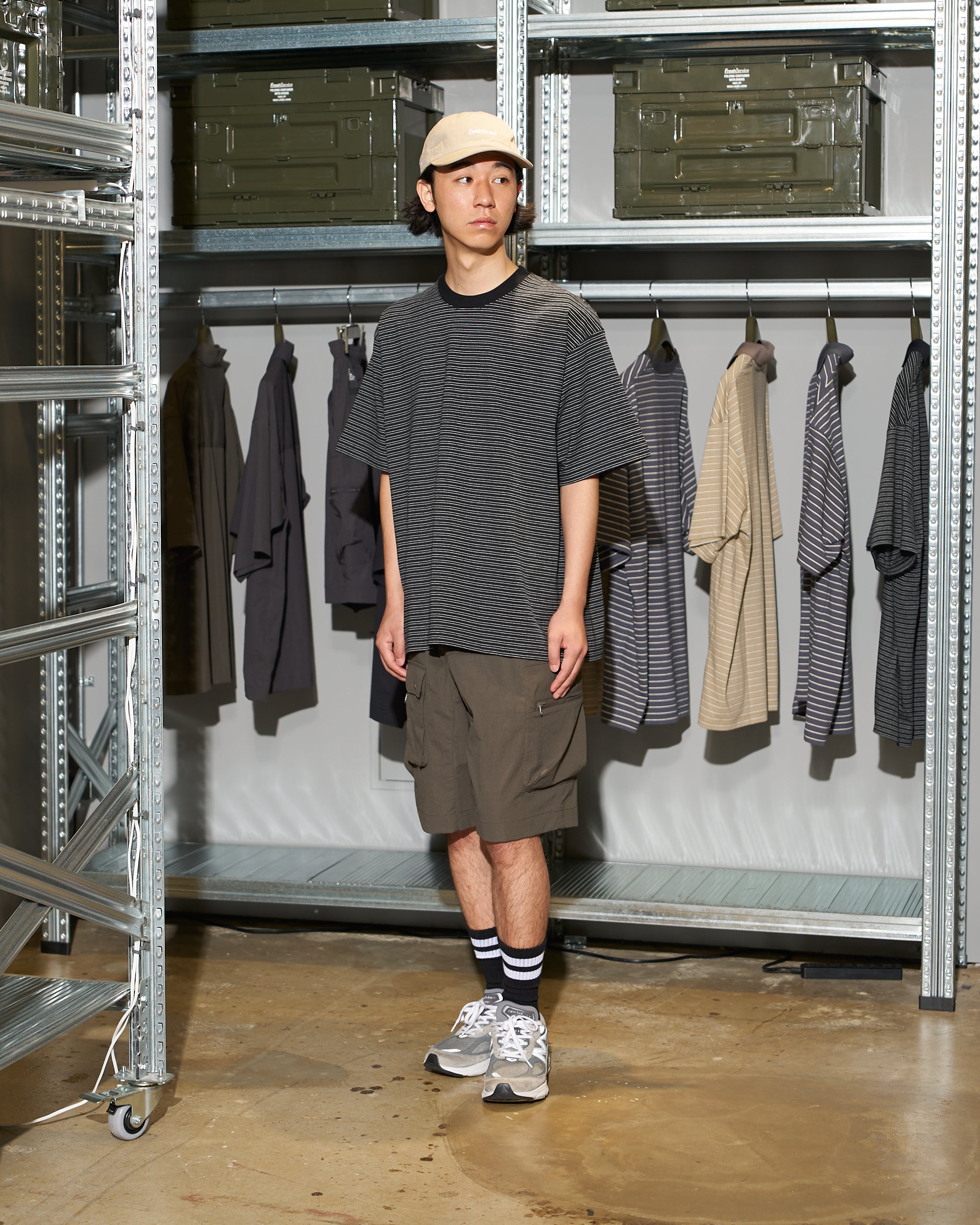 【LIMITED】【5/23(土)発売】DRY FLEX NYLON EASY CARGO SHORTS