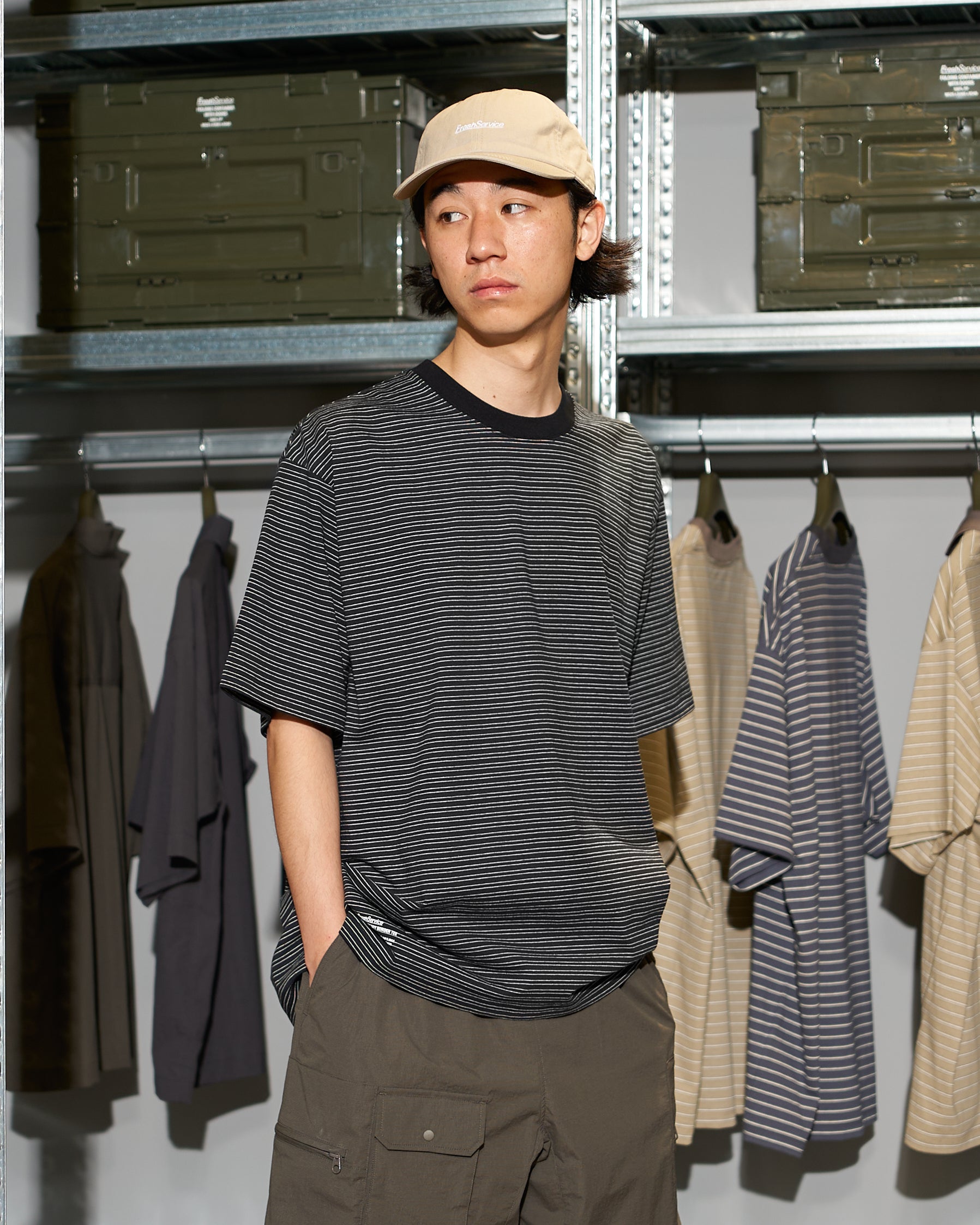 【LIMITED】【5/23(土)発売】COMPACT DRY BORDER TEE
