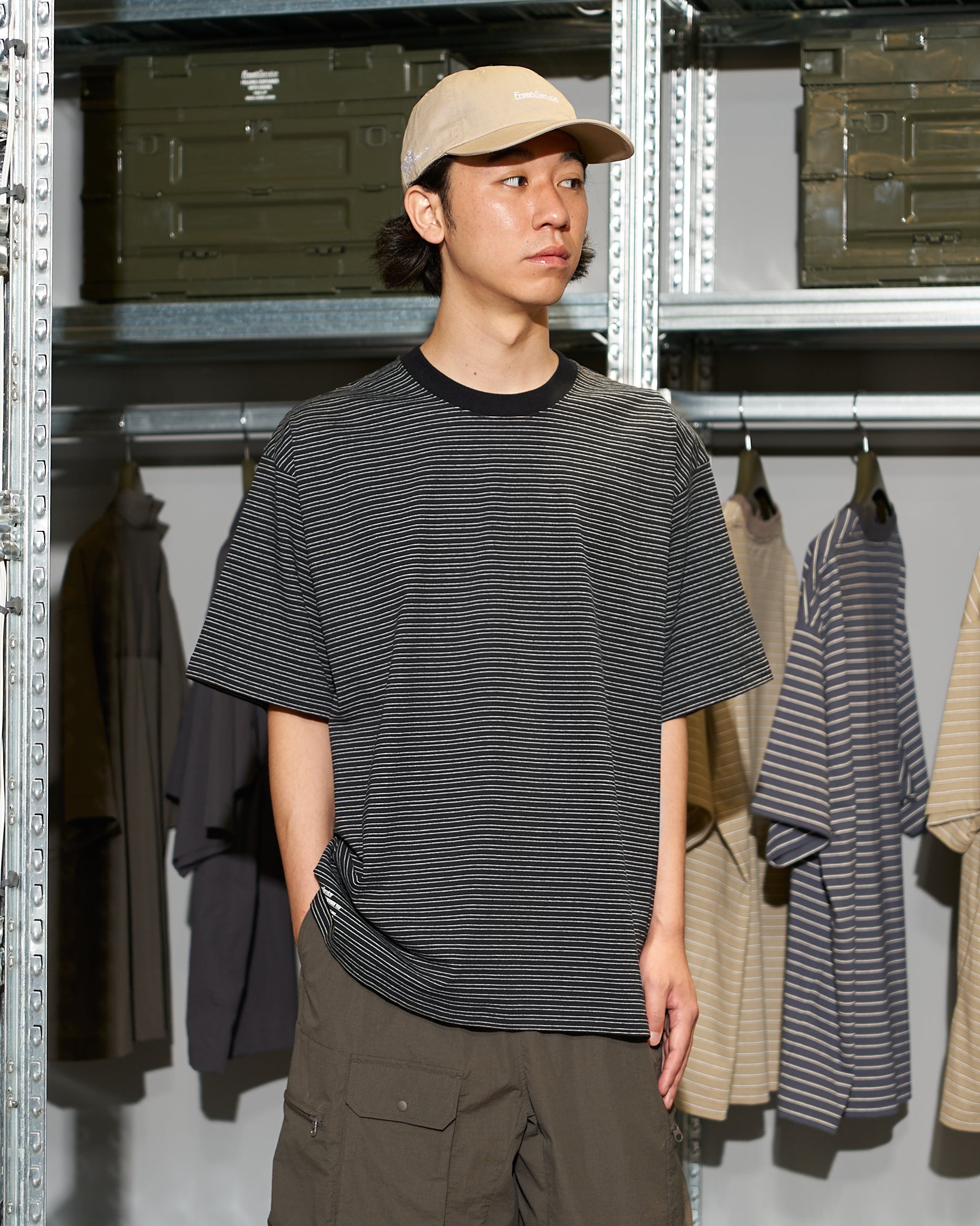 【LIMITED】【5/23(土)発売】COMPACT DRY BORDER TEE