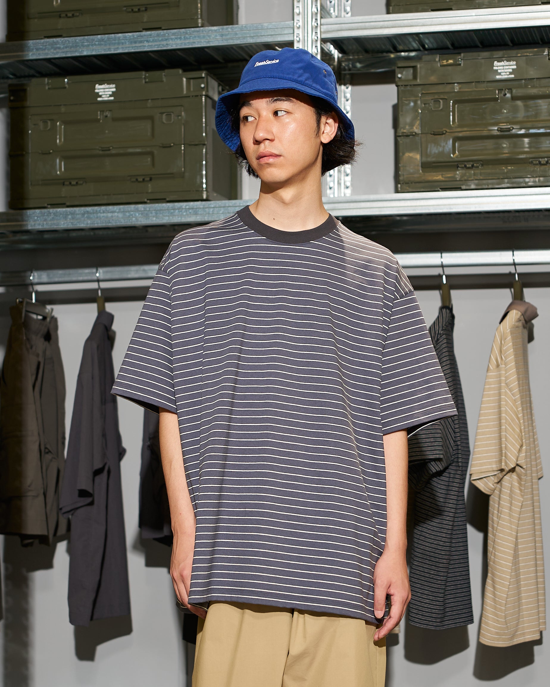 【LIMITED】【5/23(土)発売】COMPACT DRY BORDER TEE