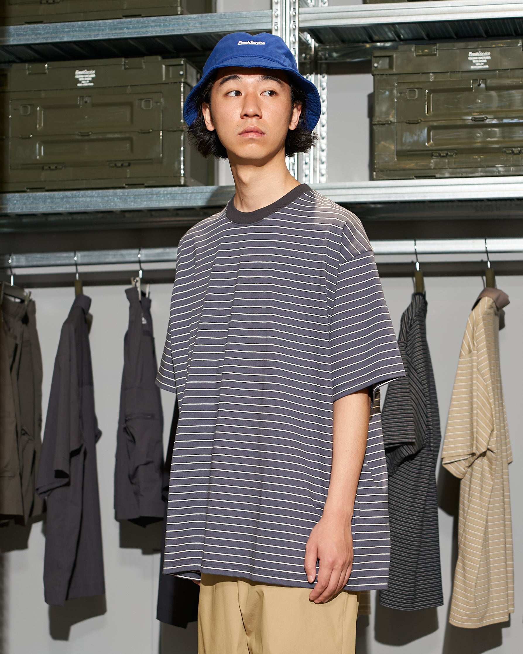 【LIMITED】【5/23(土)発売】COMPACT DRY BORDER TEE