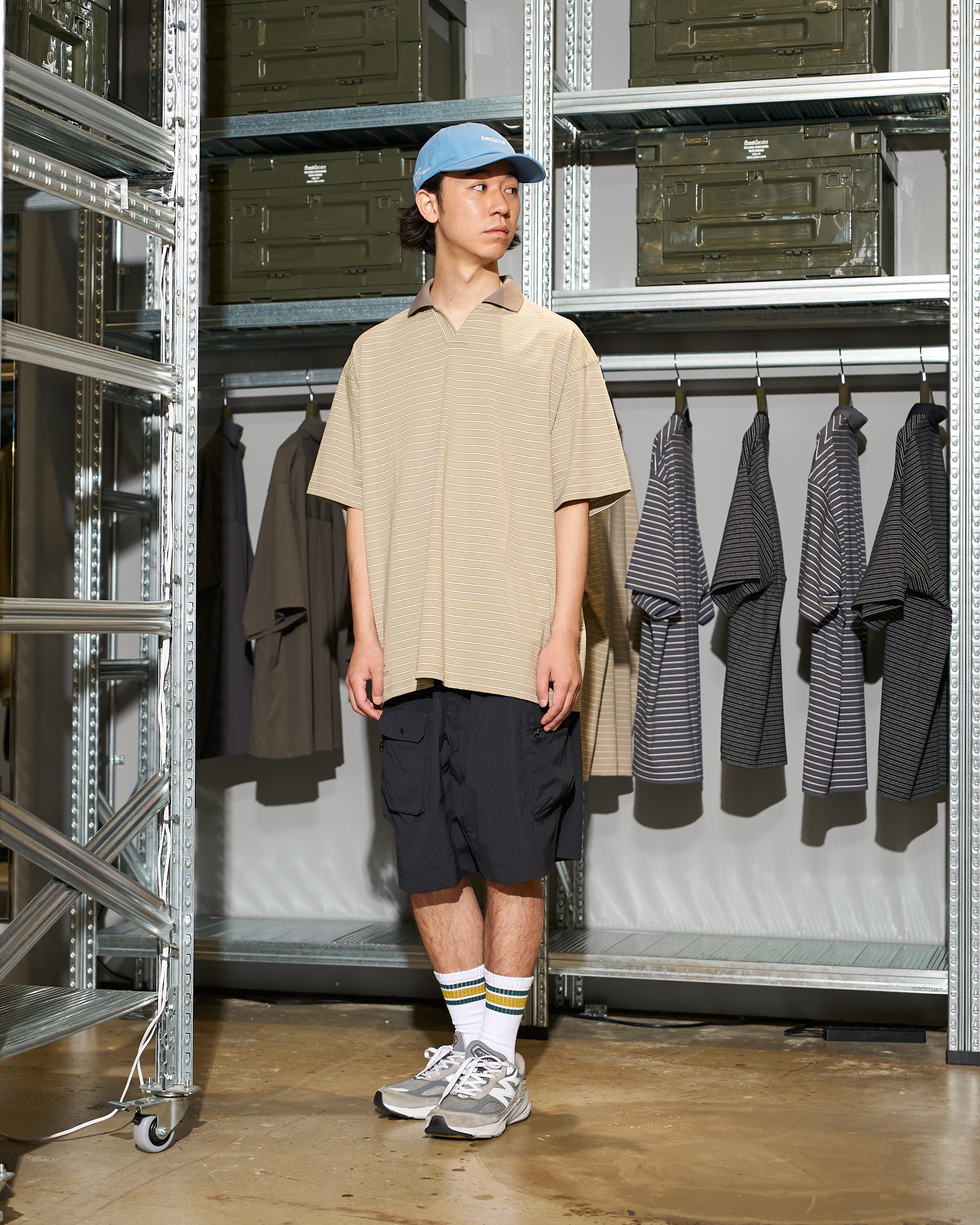 【LIMITED】【5/23(土)発売】DRY FLEX NYLON EASY CARGO SHORTS