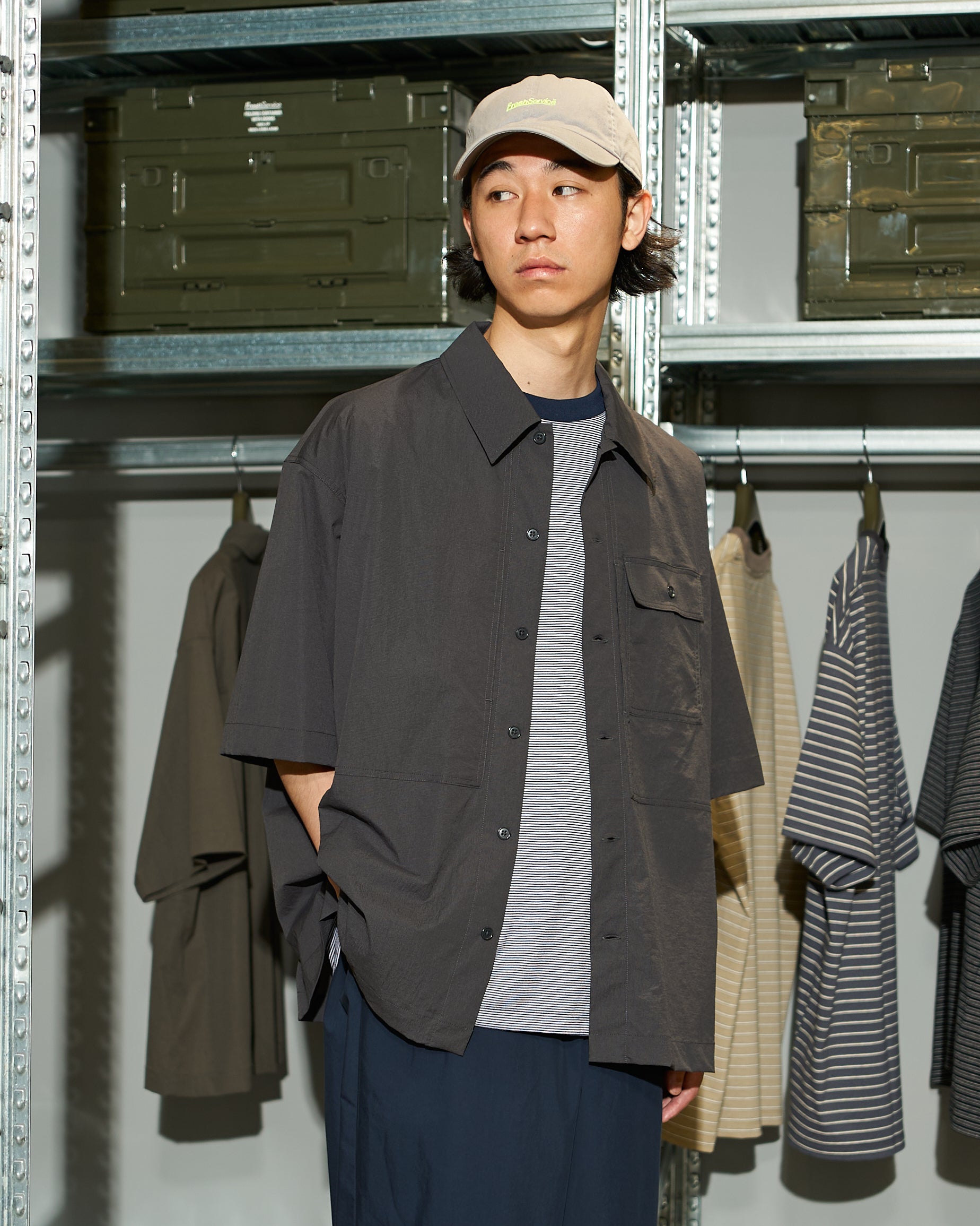 【LIMITED】【5/23(土)発売】DRY FLEX NYLON FIELD POCKET SHIRT