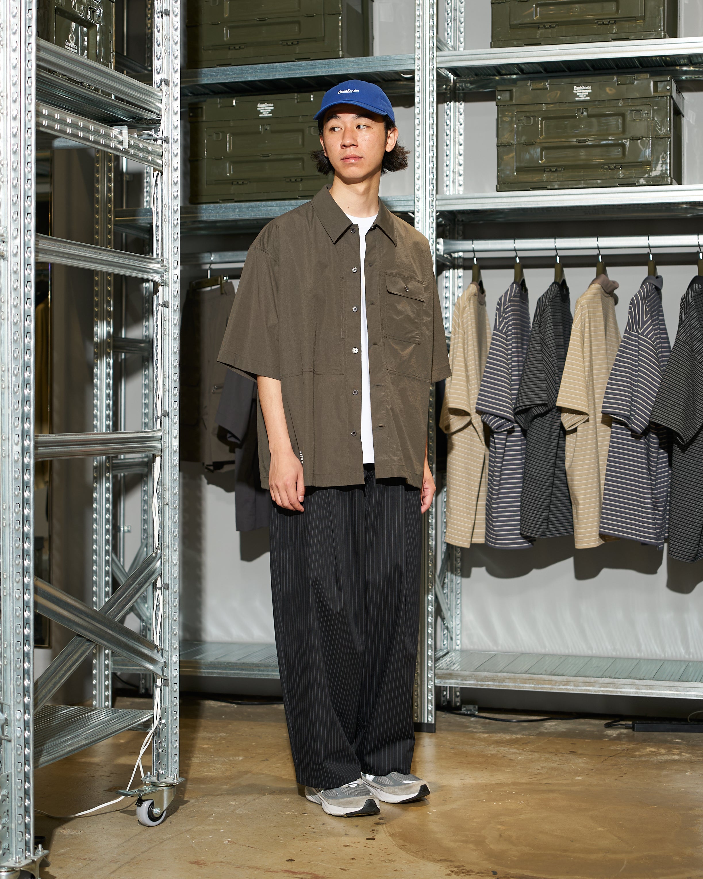 【LIMITED】【5/23(土)発売】DRY FLEX NYLON FIELD POCKET SHIRT