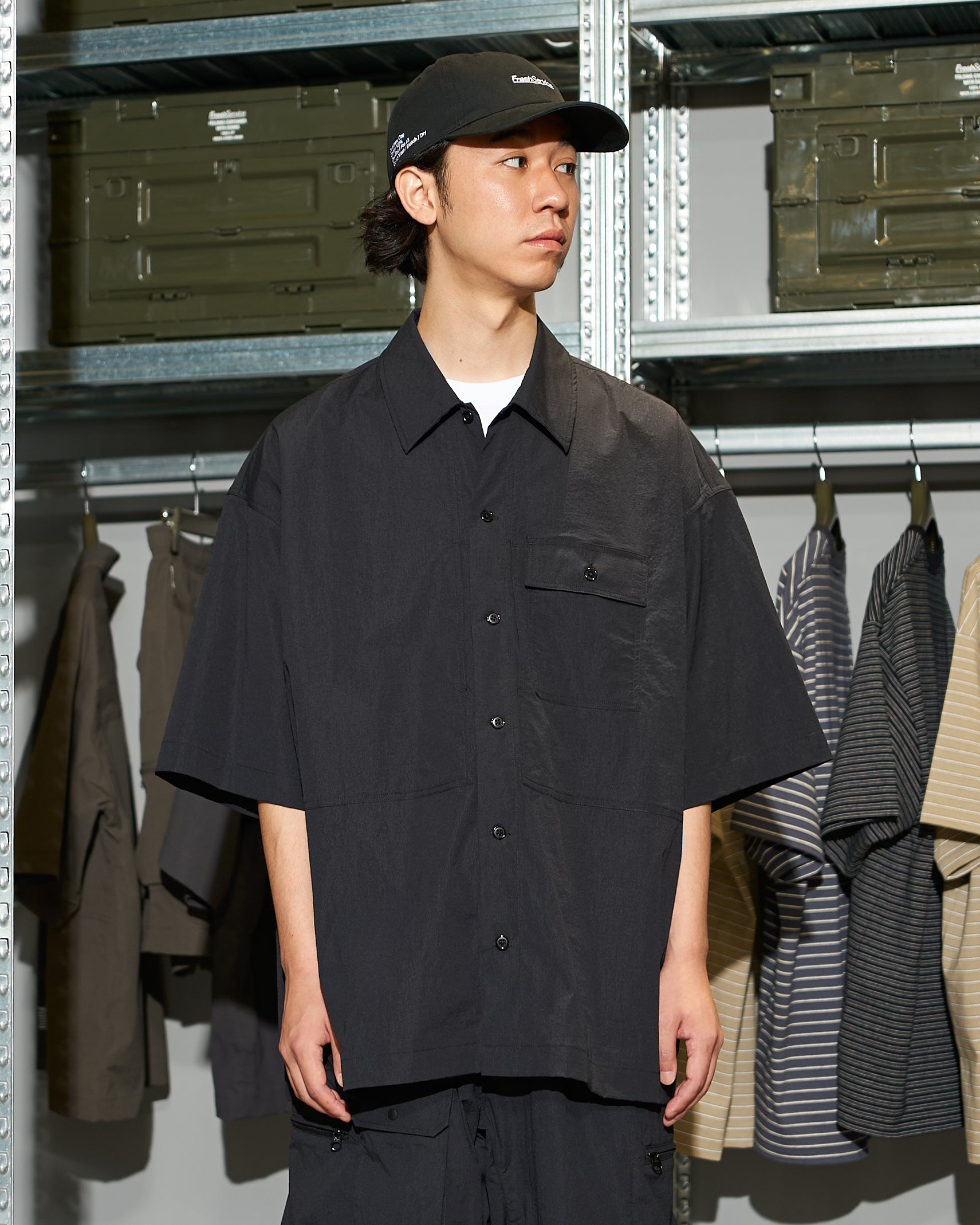 【LIMITED】【5/23(土)発売】DRY FLEX NYLON FIELD POCKET SHIRT
