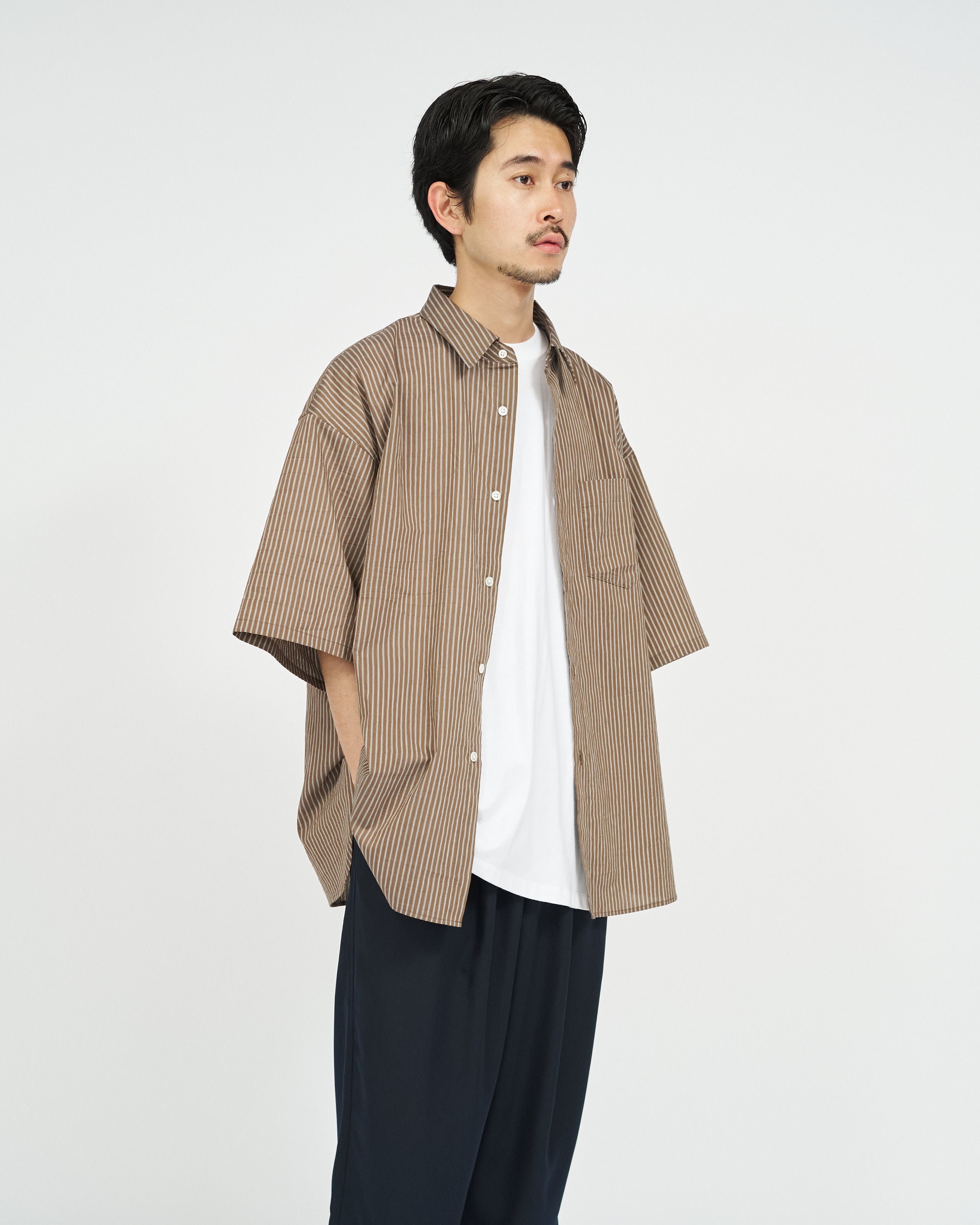 【5/30(土)発売】HRAFTeX® S/S STRIPE SHIRT