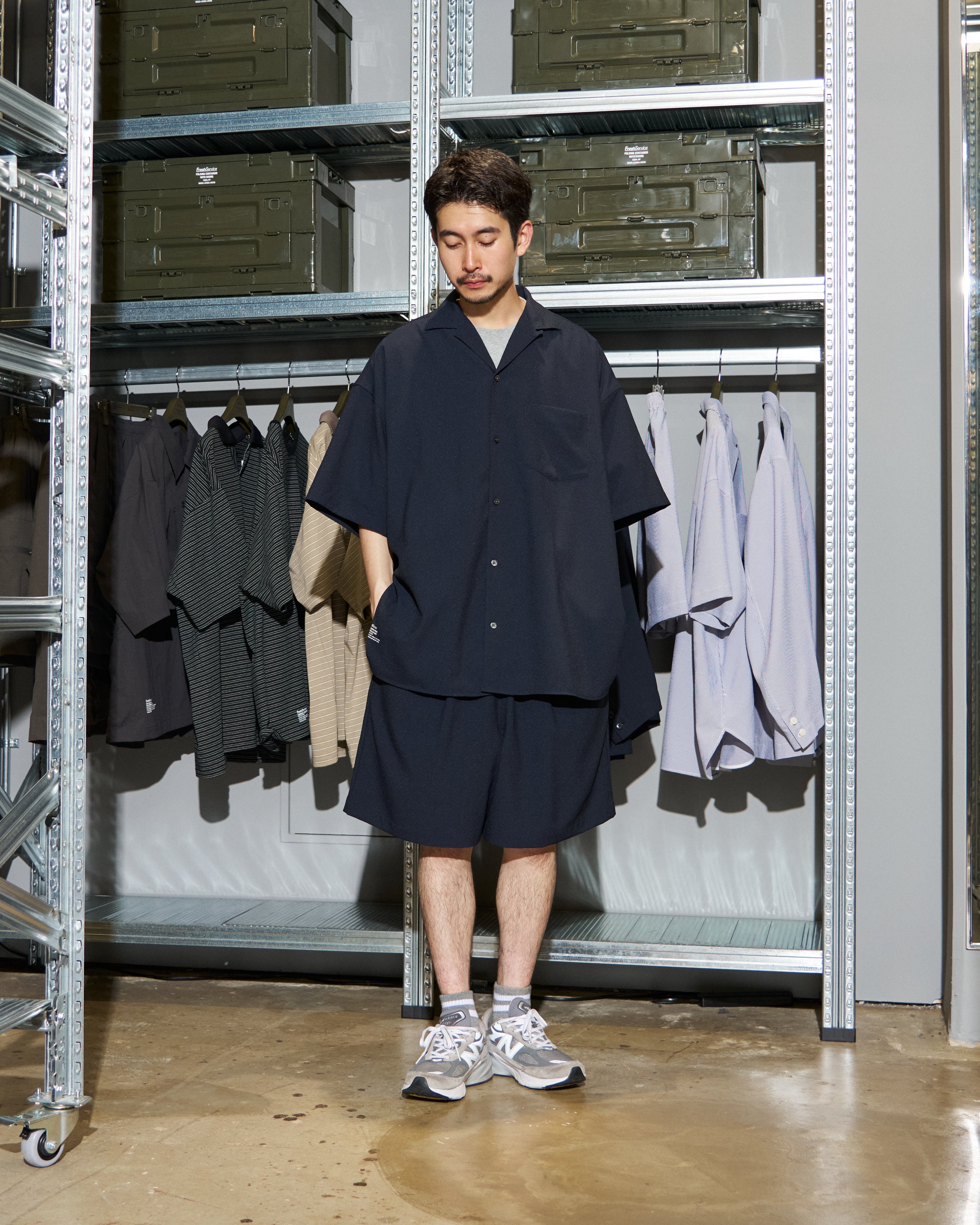 【6/13(土)発売】【LIMITED】SEERSUCKER STRIPE EASY SHORTS