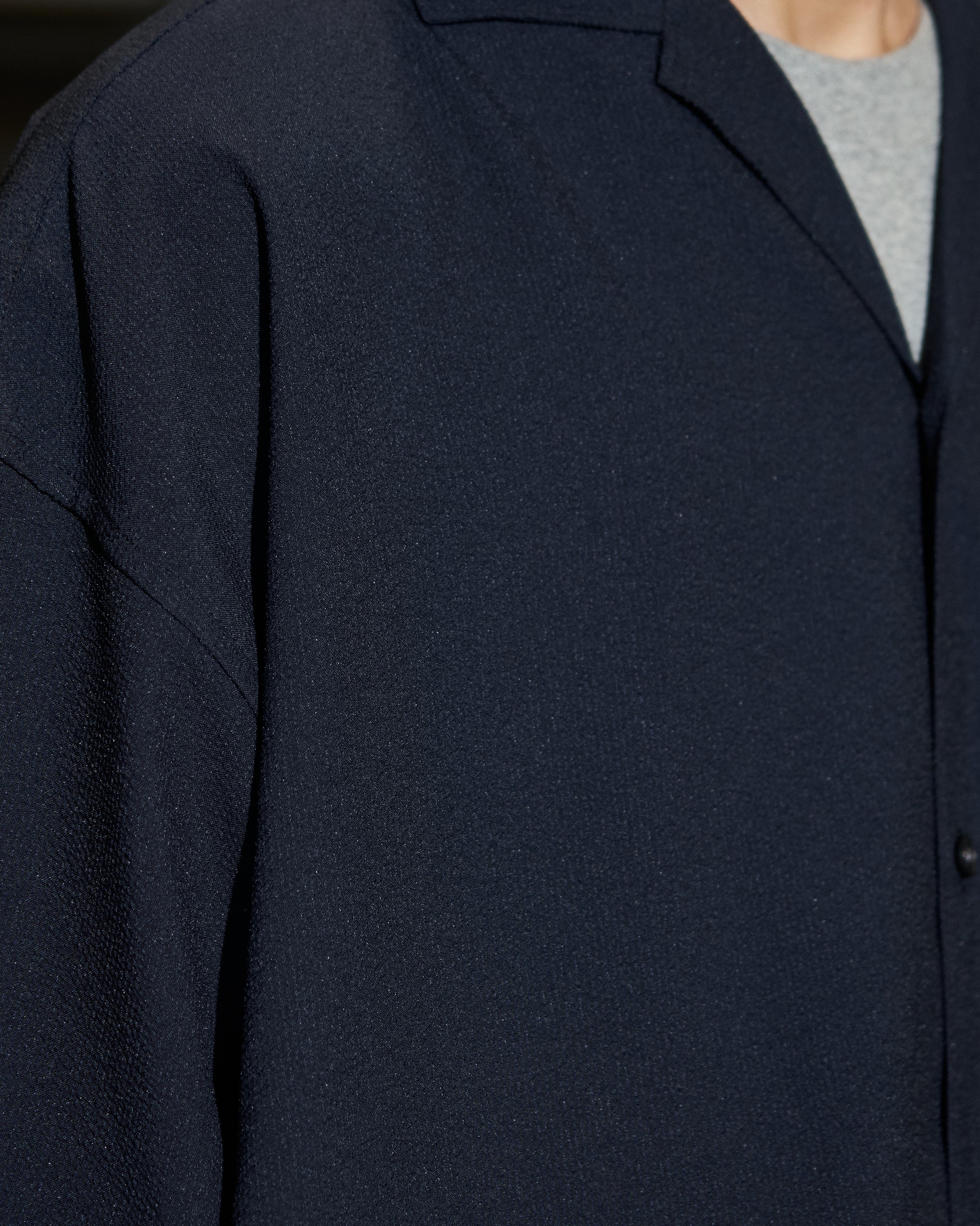 【6/13(土)発売】【LIMITED】SEERSUCKER STRIPE OPEN COLLAR SHIRT