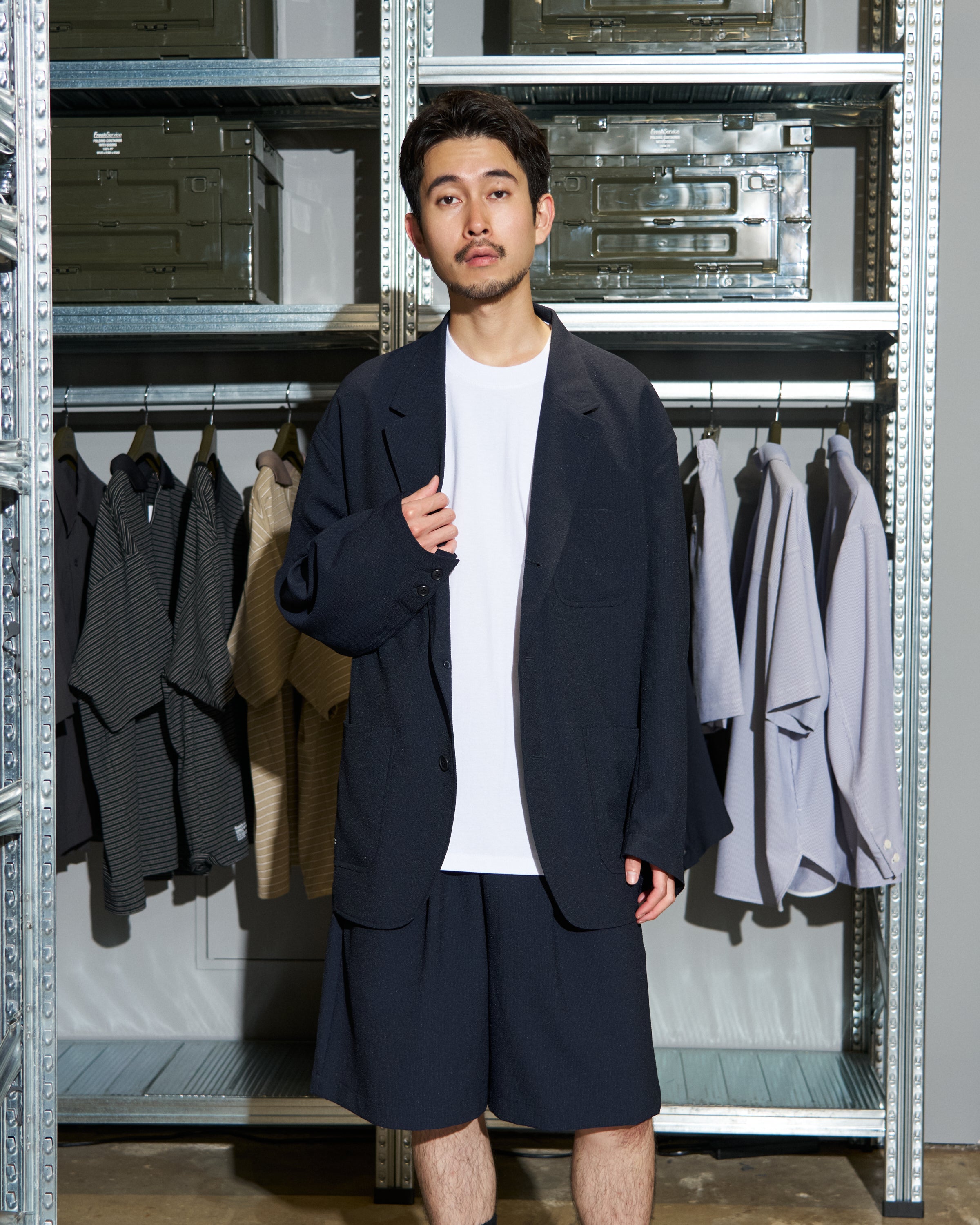 【6/13(土)発売】【LIMITED】SEERSUCKER STRIPE BLAZER