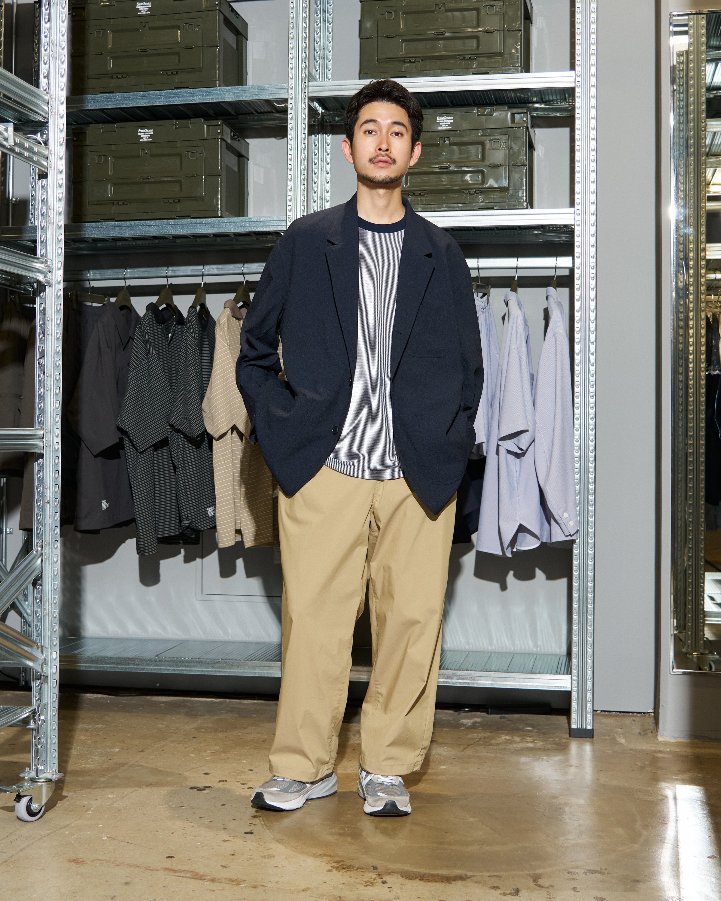 【6/13(土)発売】【LIMITED】SEERSUCKER STRIPE BLAZER
