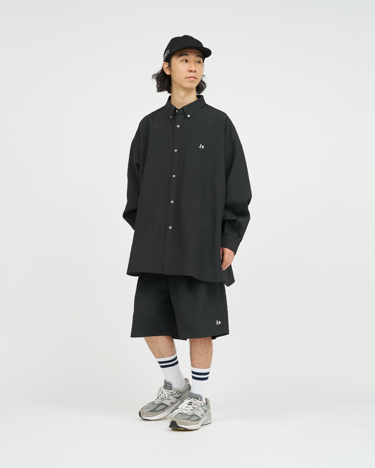 DRY WASHER POPLIN EASY SHORTS