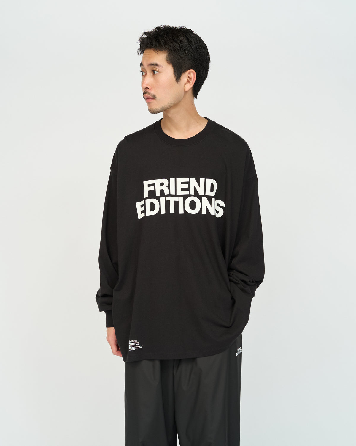 CORPORATE L/S TEE ”FE MONOGRAM”