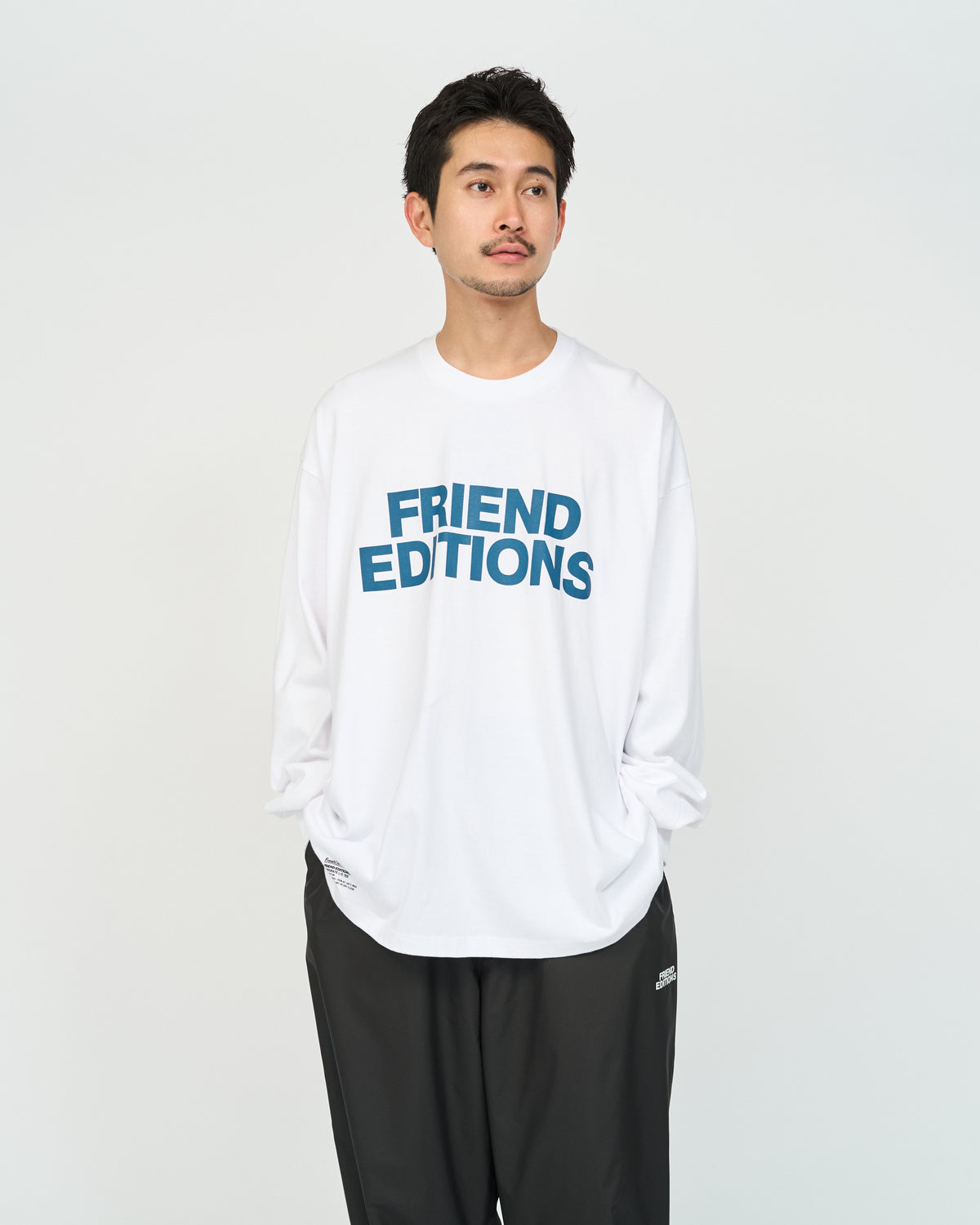 CORPORATE L/S TEE ”FE MONOGRAM”