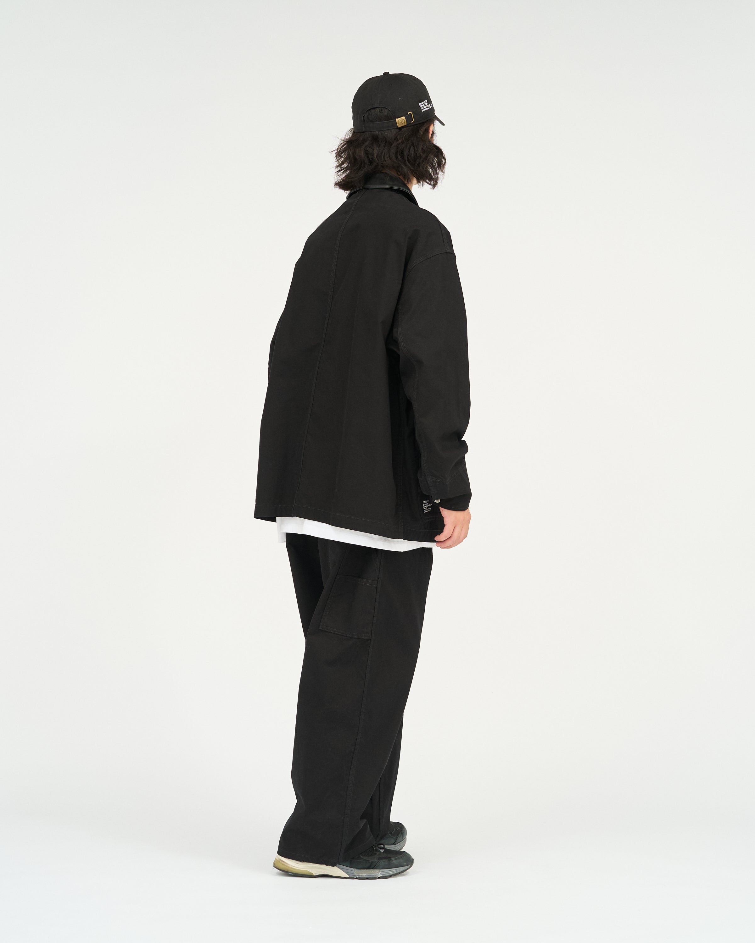 【9/5(土)発売】COTTON CANVAS  LEATHER COLLAR WORK JACKET