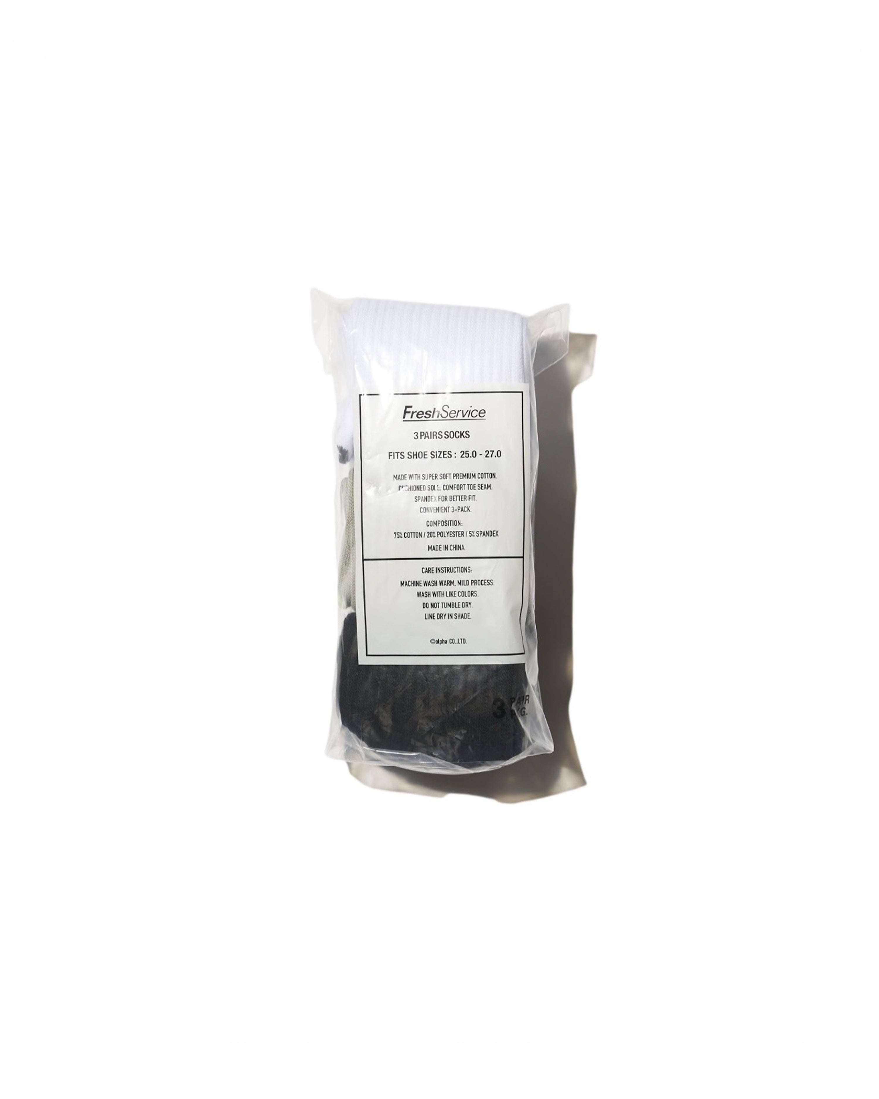 【5/9(土)発売】SIGNATURE 3-PACK SOCKS