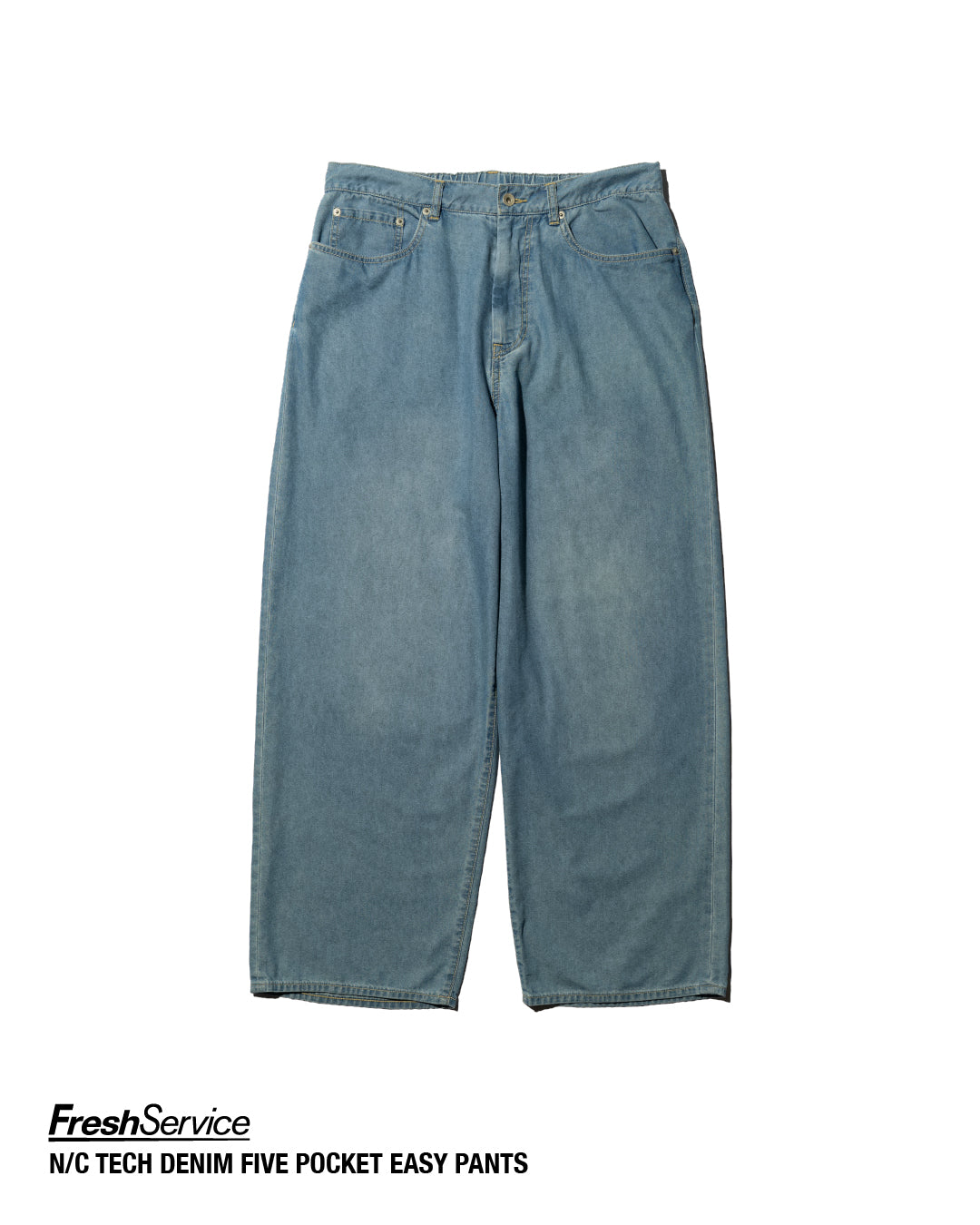 【9/5(土)発売】N/C TECH DENIM FIVE POCKET EASY PANTS