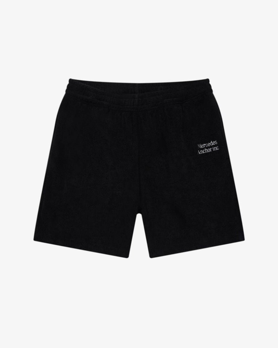 LOGO PILE SHORTS