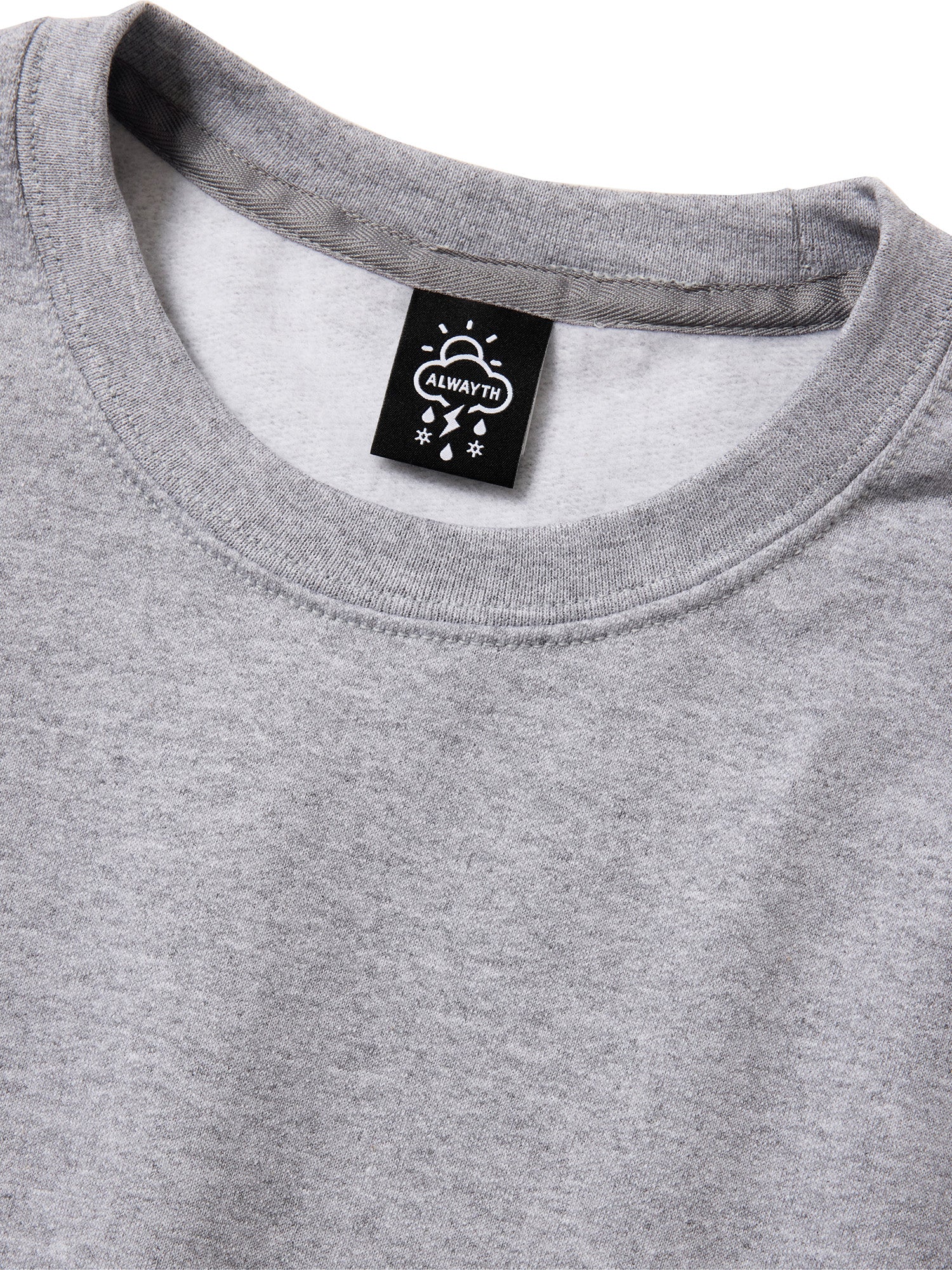 Alwayth “Reflective logo Crewneck