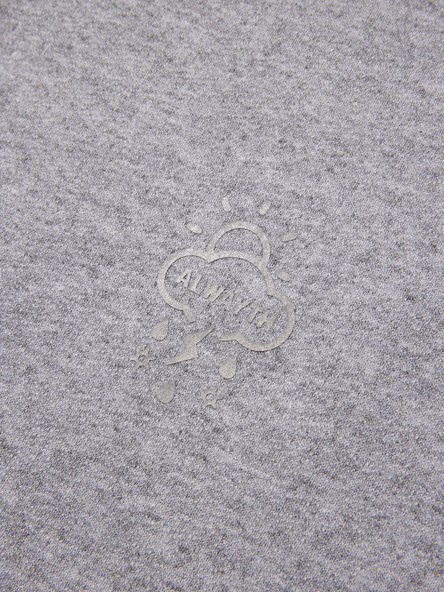 Alwayth “Reflective logo Crewneck