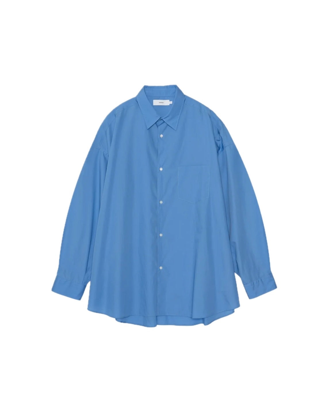 Broad L/S Oversized Regular Collar Shirt