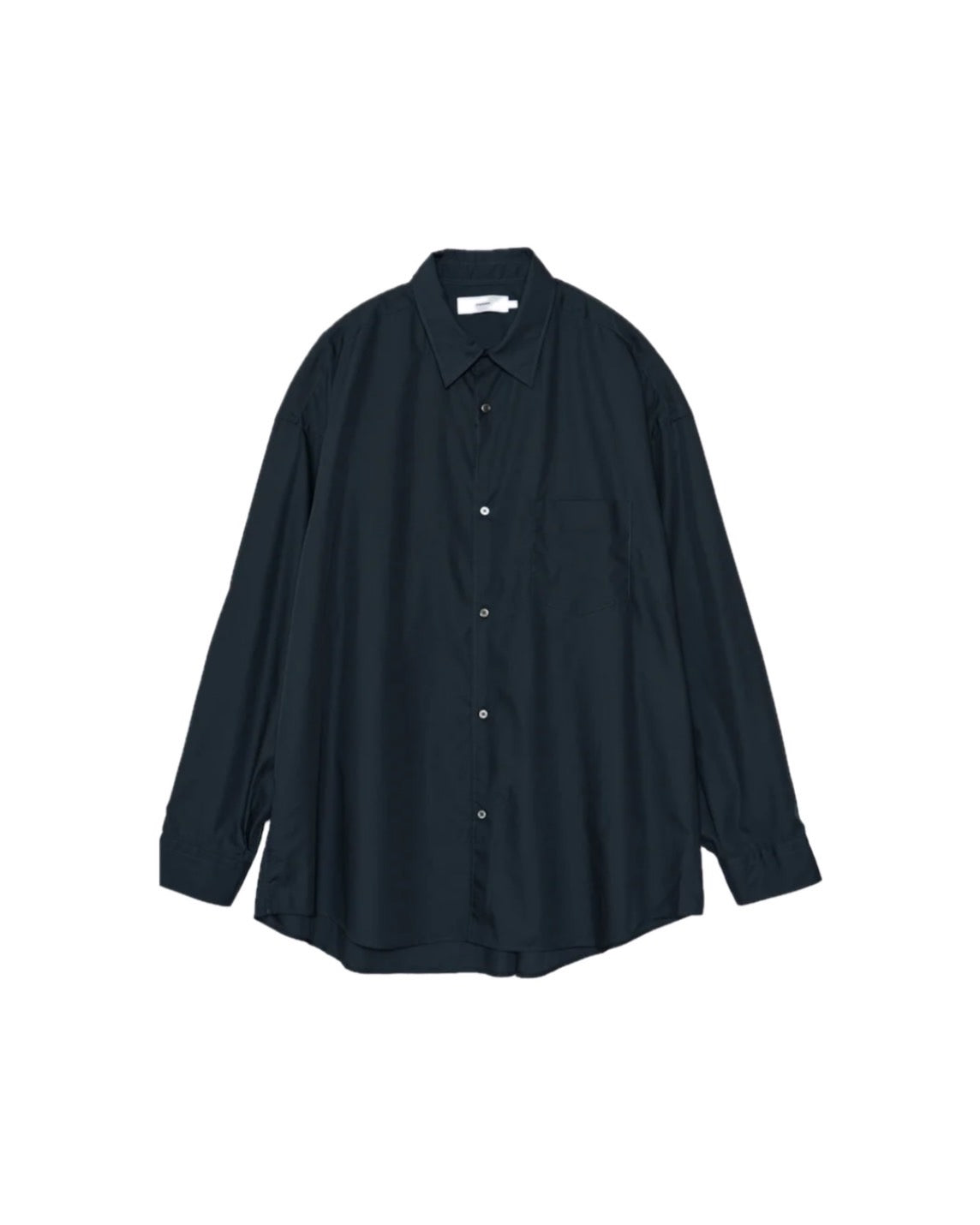 Broad L/S Oversized Regular Collar Shirt