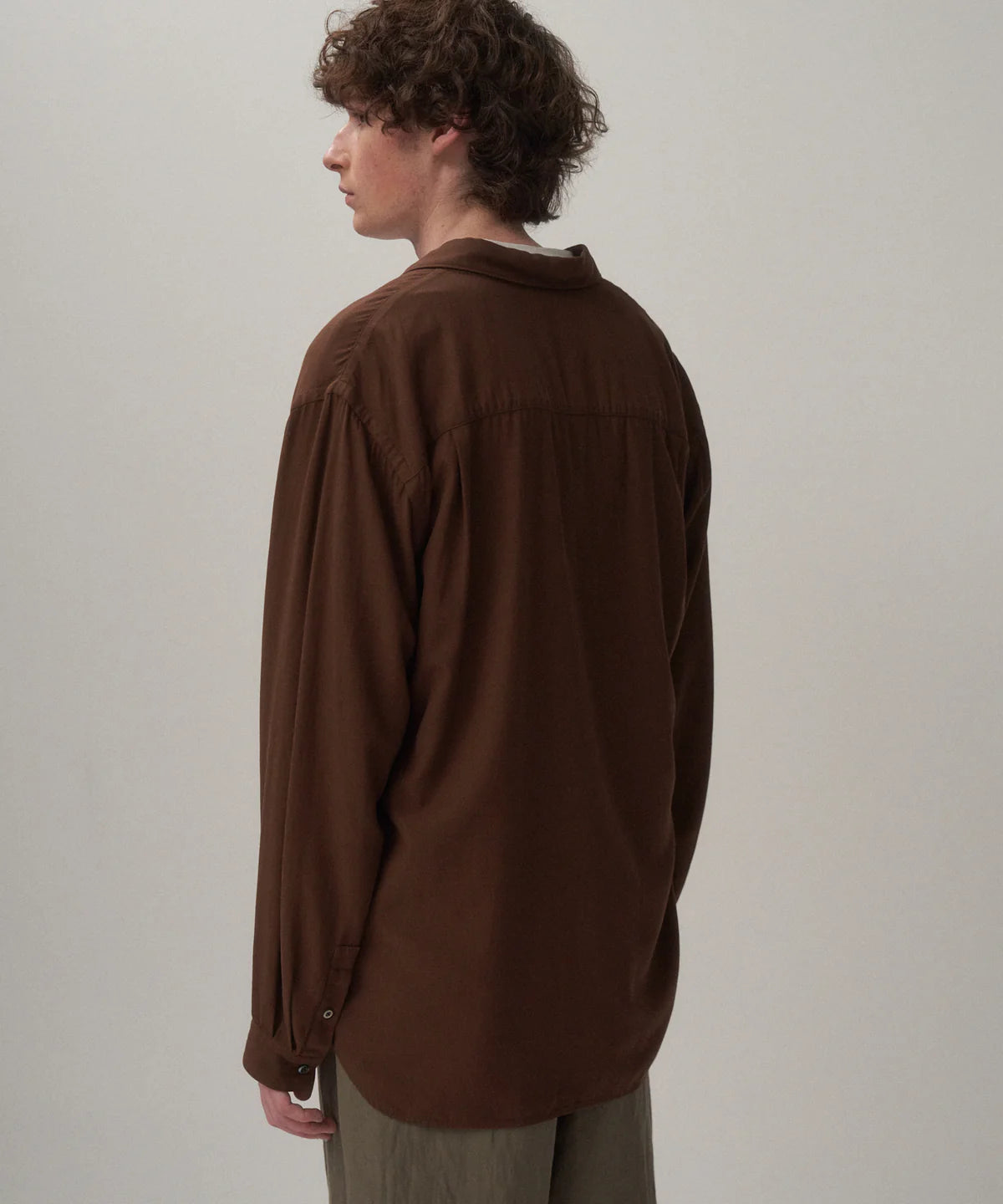 COTTON SILK VIERA LOOSE FIT SHIRT