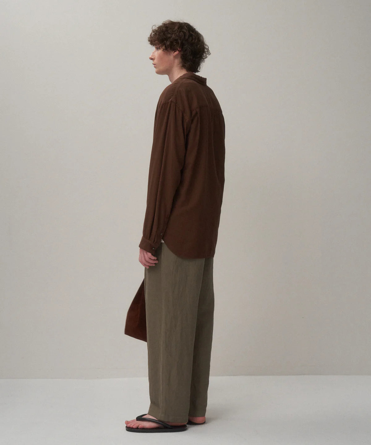 COTTON SILK VIERA LOOSE FIT SHIRT