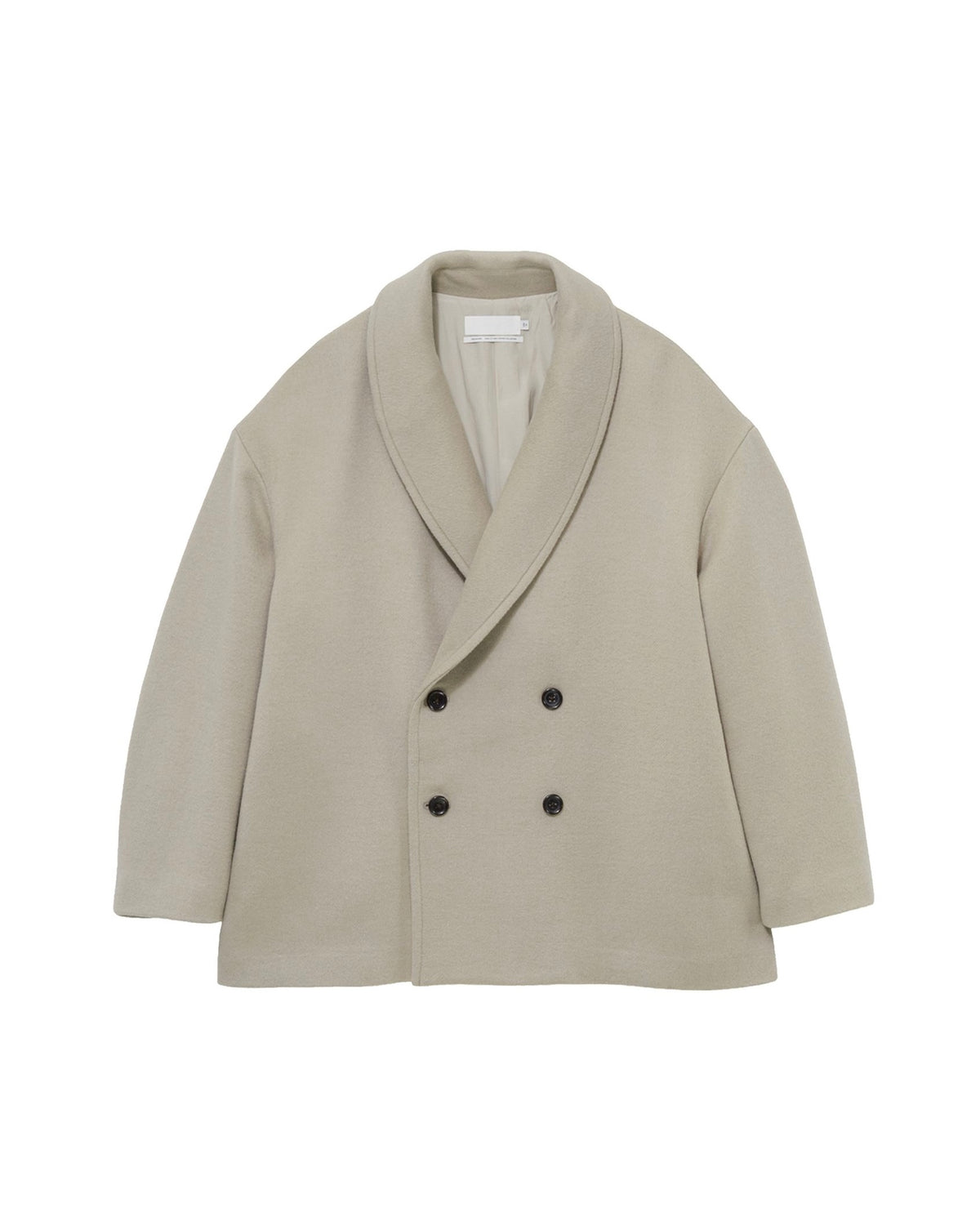 【10/24(土発売】Light Melton Shawl Collar Coat