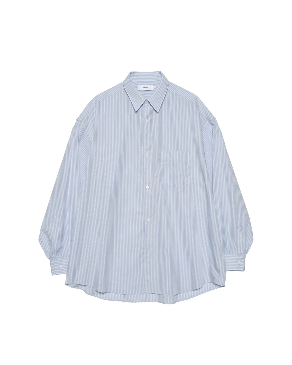 【10/31(土)発売】【LIMITED】Broad Stripe L/S Oversized Regular Collar Shirt