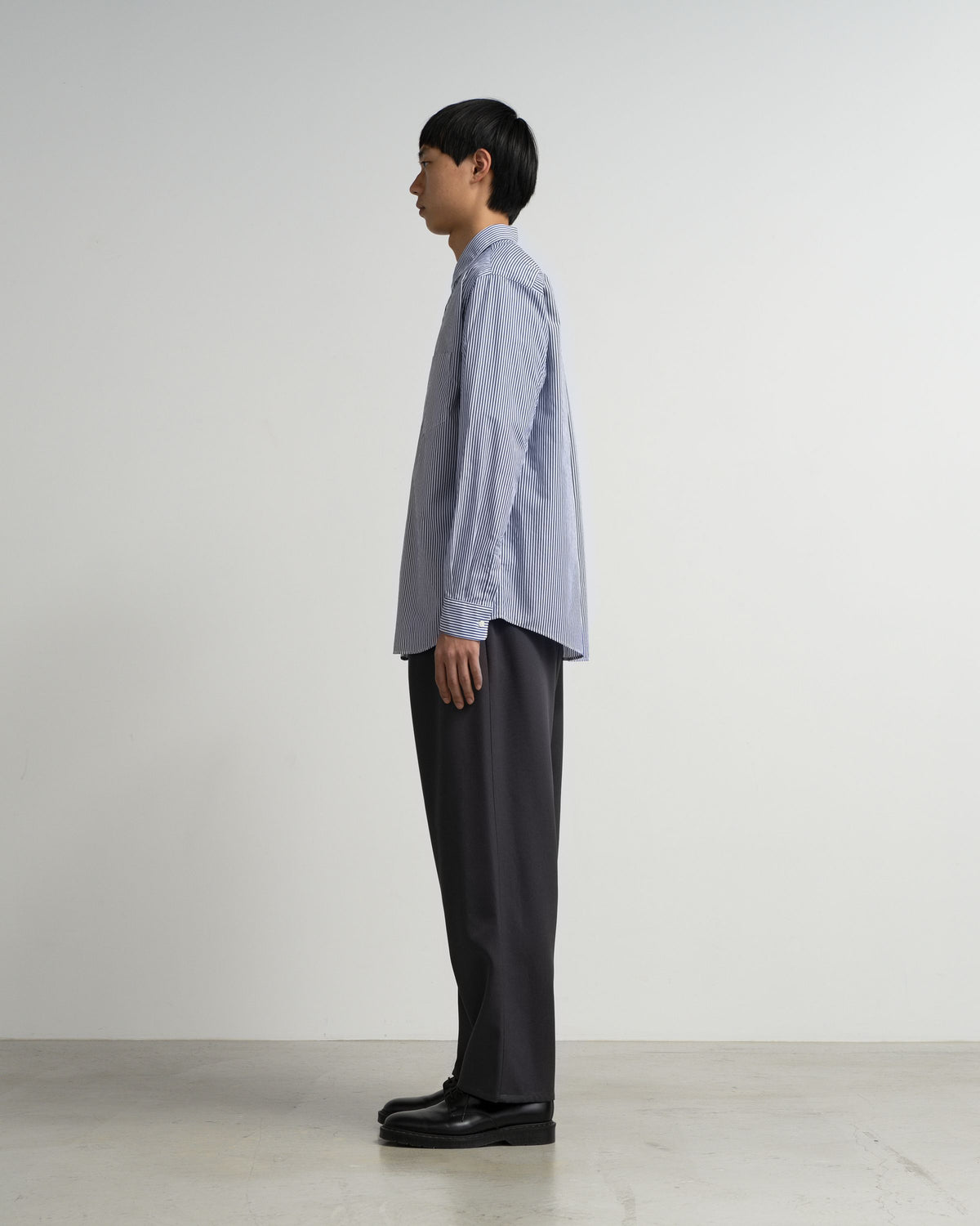 【10/31(土)発売】Broad Stripe Regular Collar Shirt