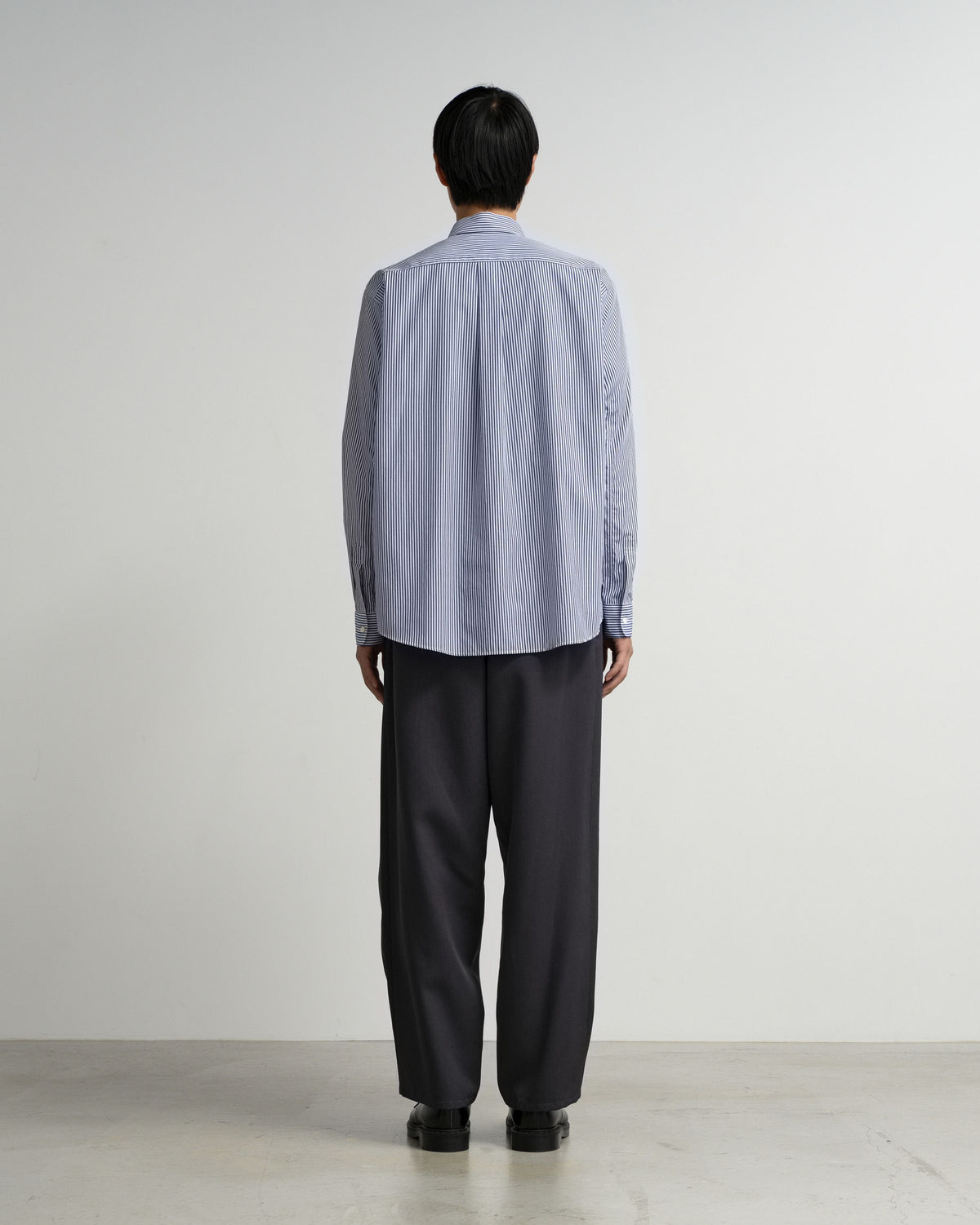 【10/31(土)発売】Broad Stripe Regular Collar Shirt