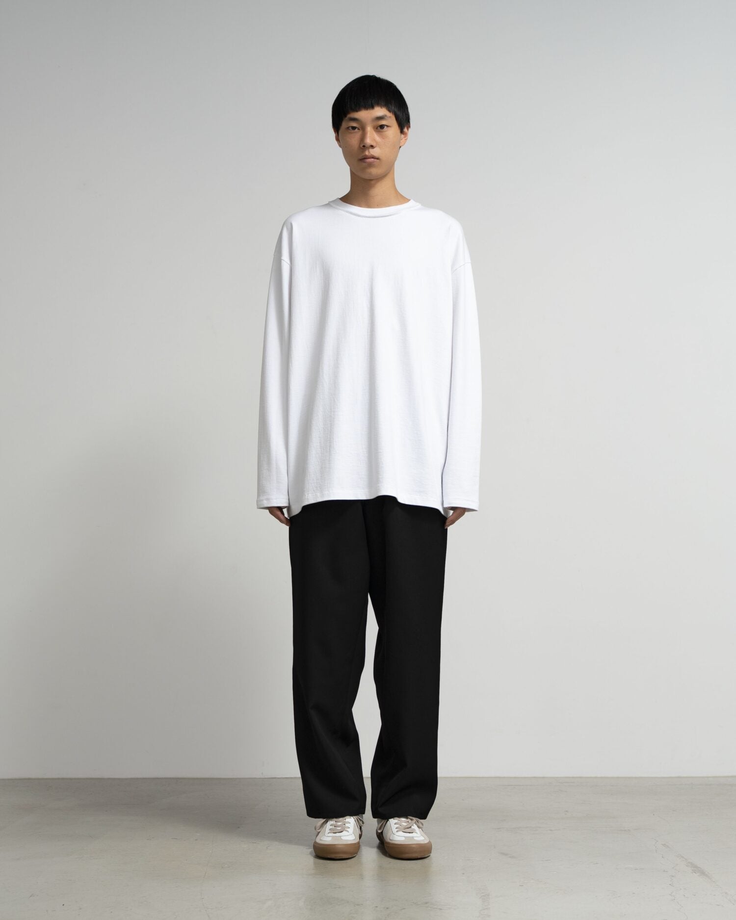 Graphpaper-CF.GP Heavy Weight L/S Oversized Tee