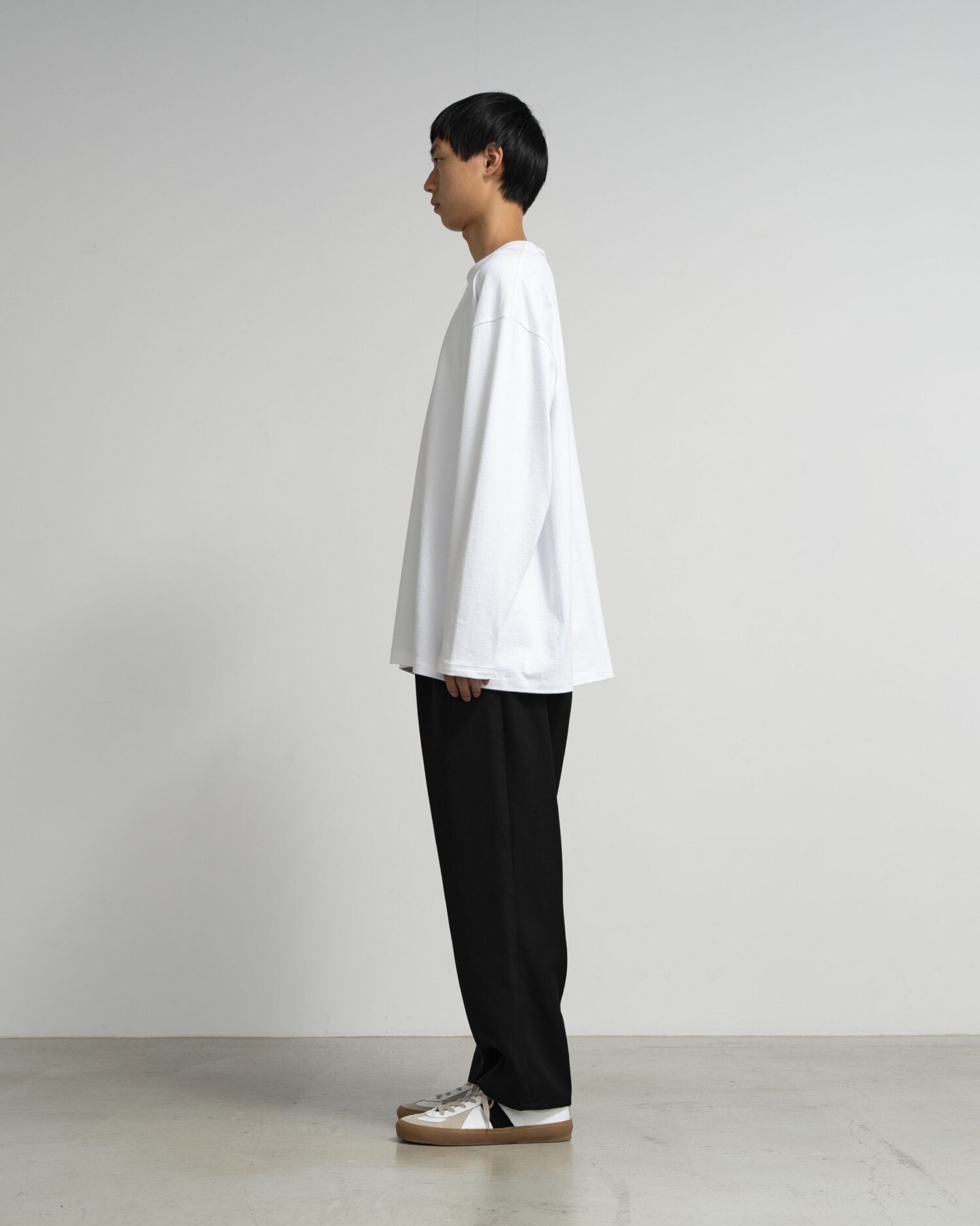 C.F × GP Heavy Weight L/S Oversized Tee Graphpaper-CF.GP Heavy Weight L/S Oversized Tee