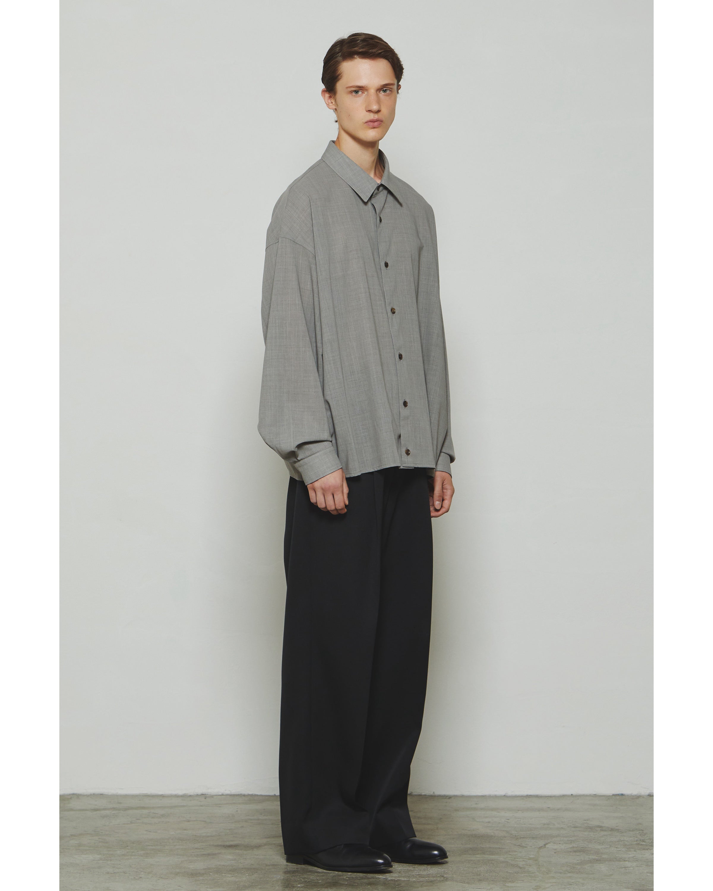 BALLOON CARDIGAN SHIRT