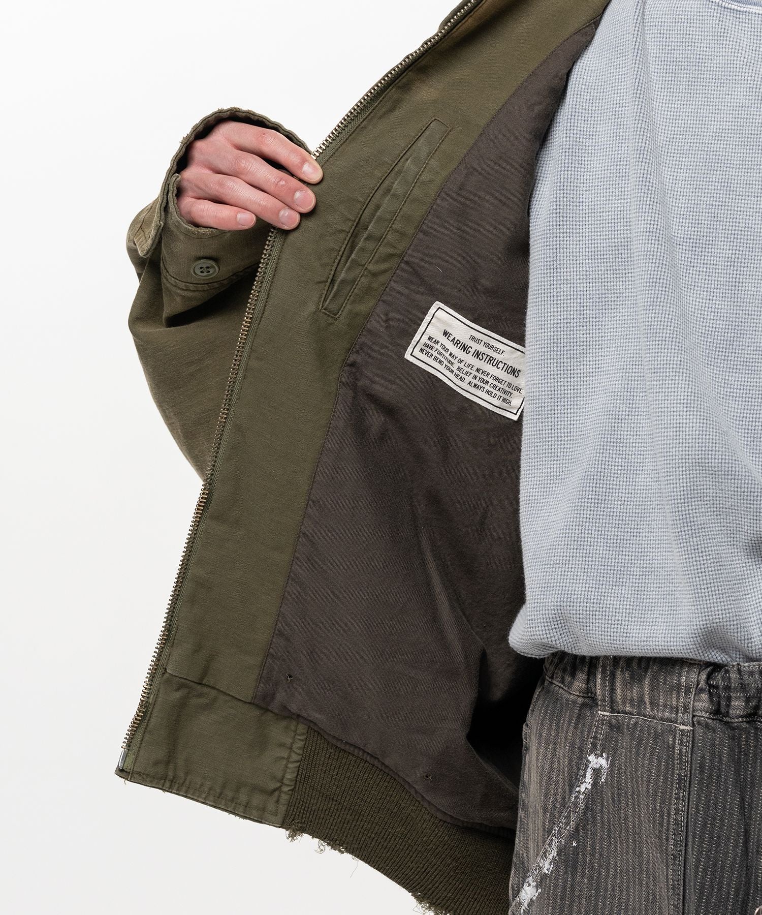 Sun Faded Like Military Jacket