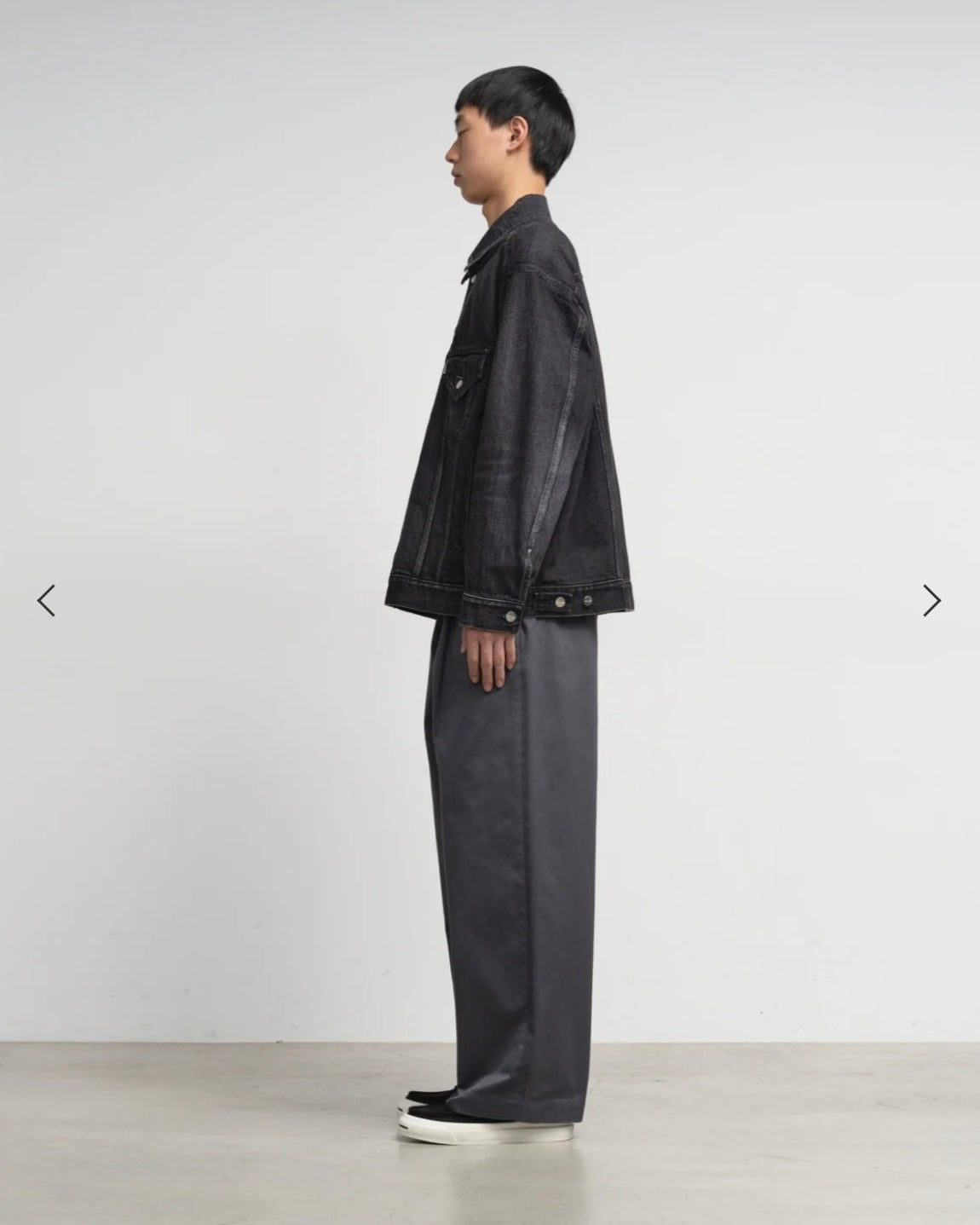 Selvage Denim Trucker Jacket(DARK FADE)