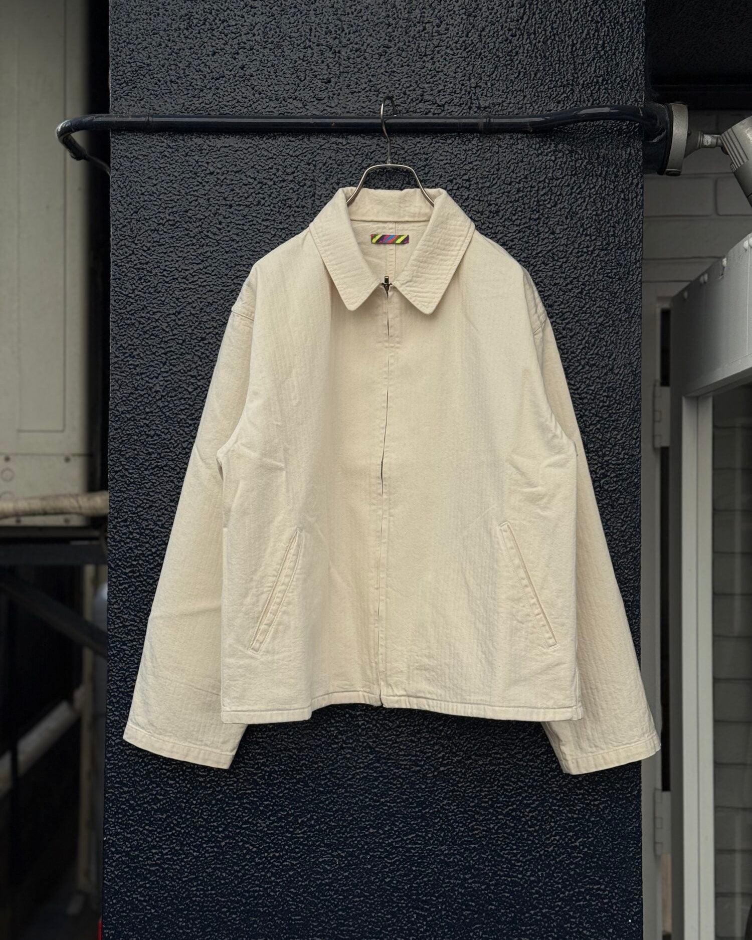 Herringbone Zip Jacket