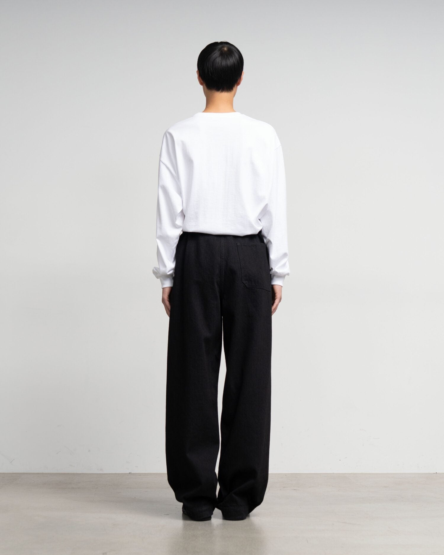 Selvage Denim Belted Pants(RIGID.WASHED)