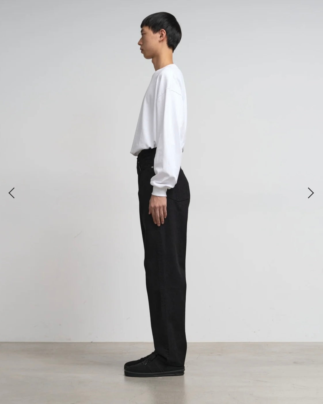 Selvage Denim Five Pocket Tapered Pants(RIGID.WASHED)