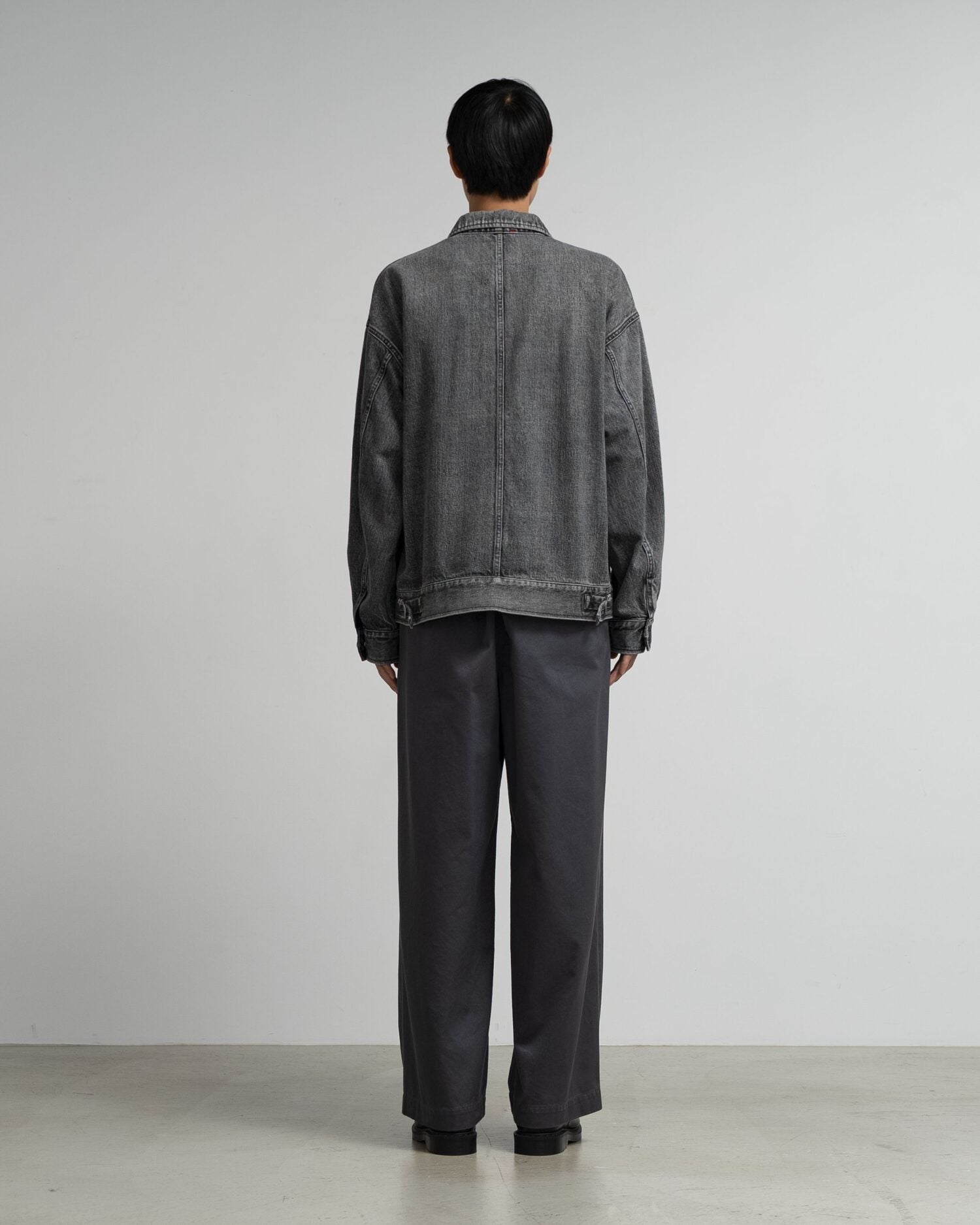 Selvage Denim Zip Jacket(LIGHT FADE)